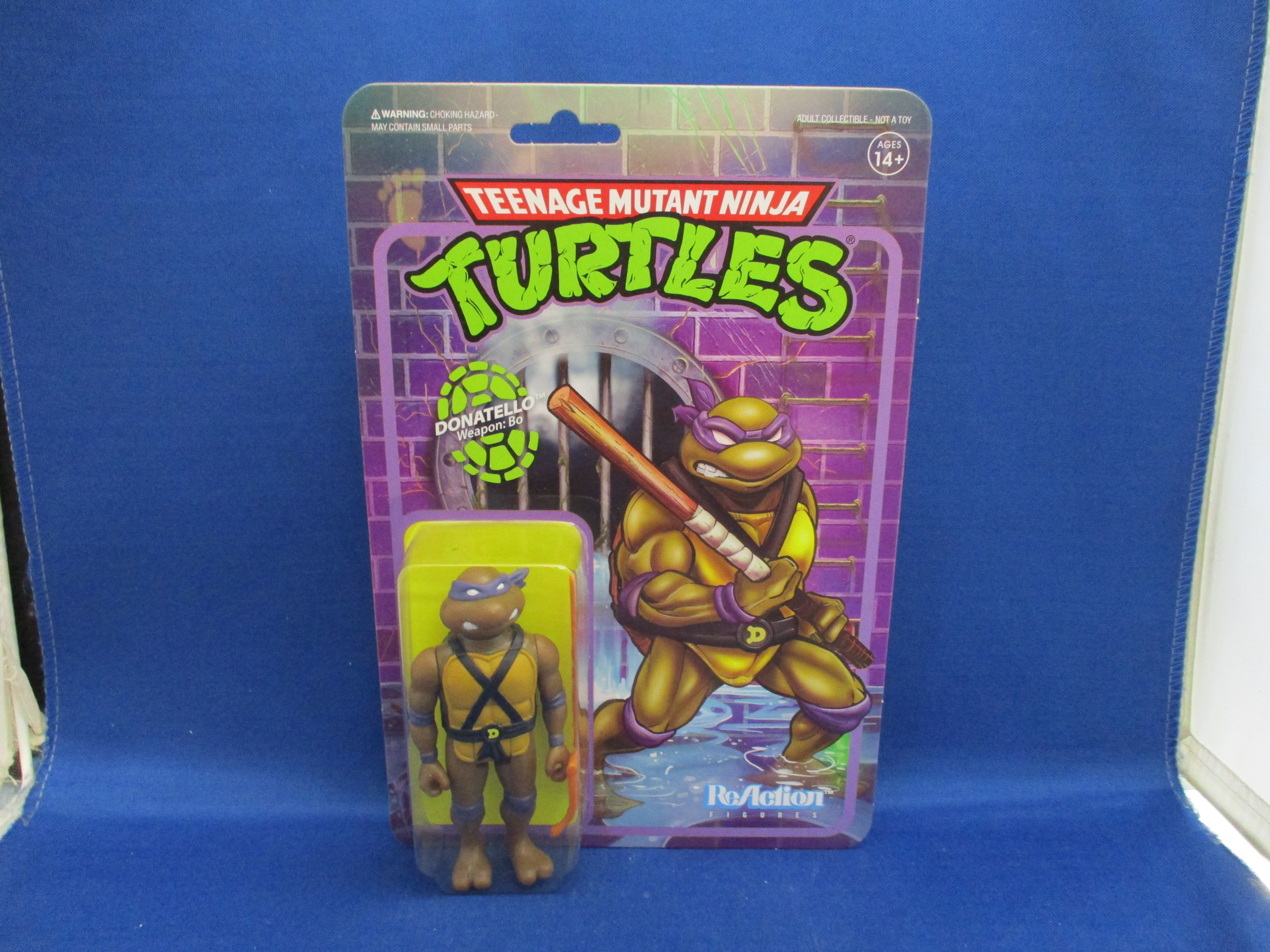 TMNT Super 7 Reaction Donatello