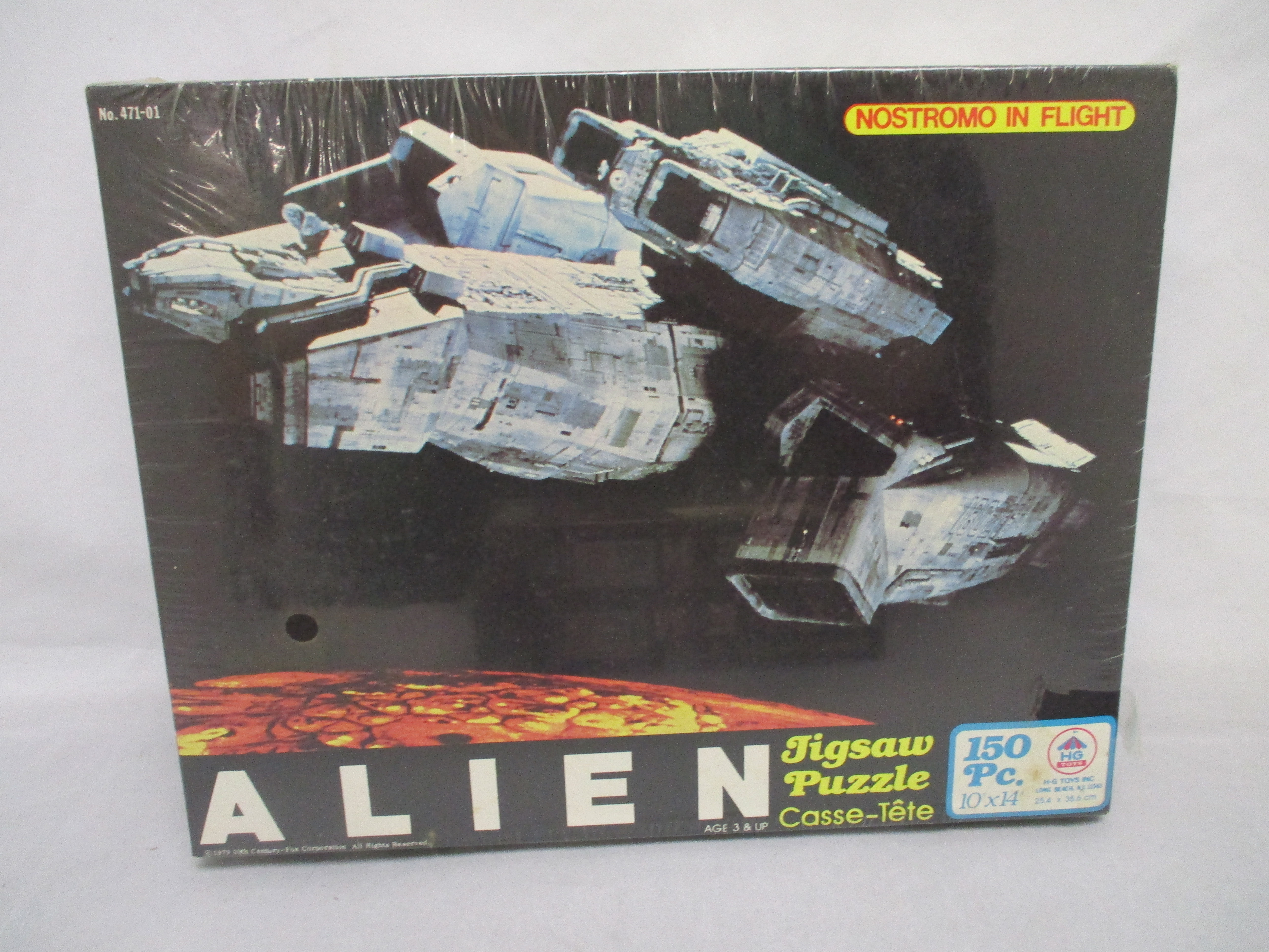 HG Toys 150 pc. Alien Puzzle #471-01 Nostromo in Flight