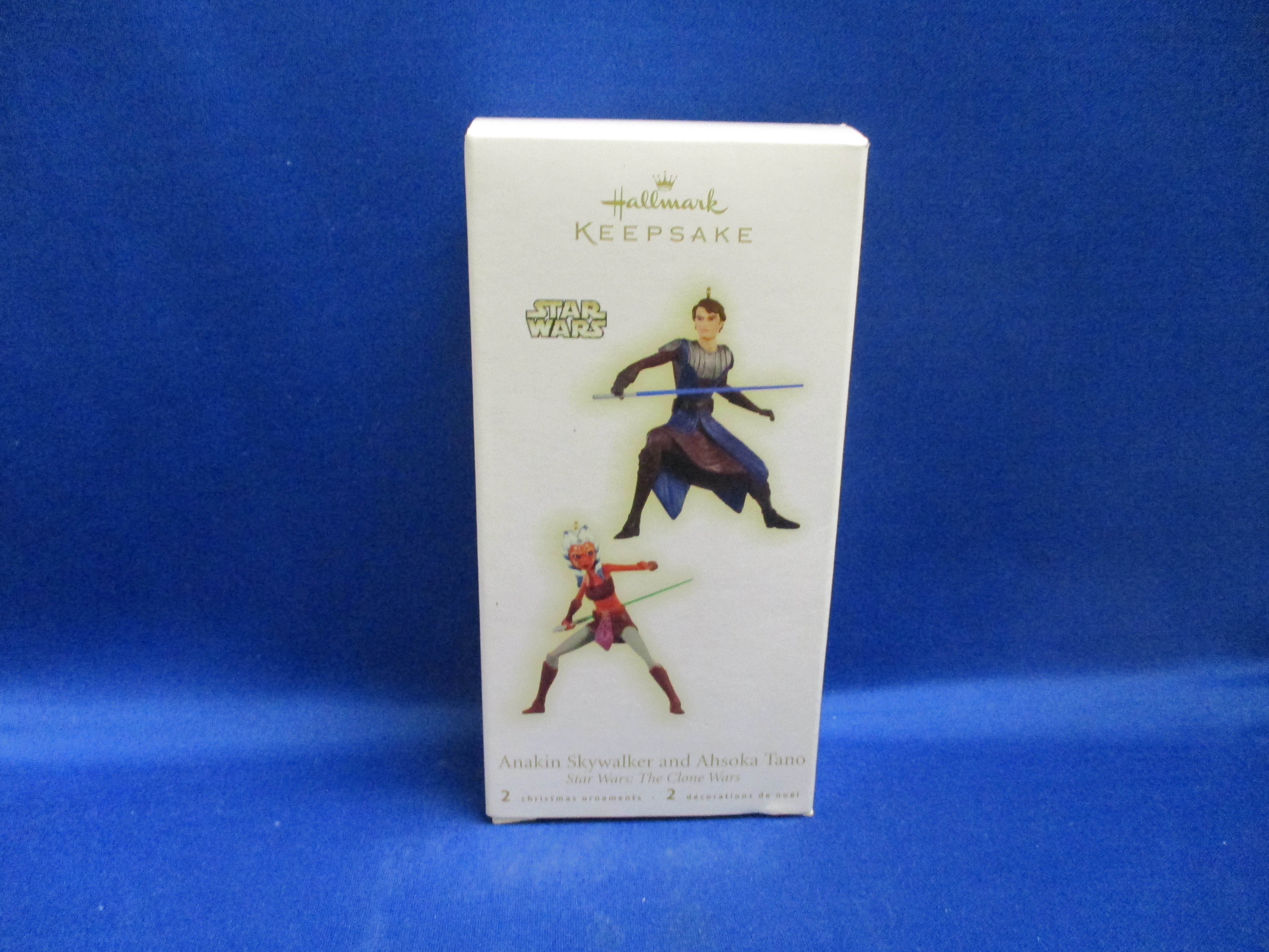 Hallmark Star Wars The Clone Wars Anakin Skywalker and Ahsoka Tano