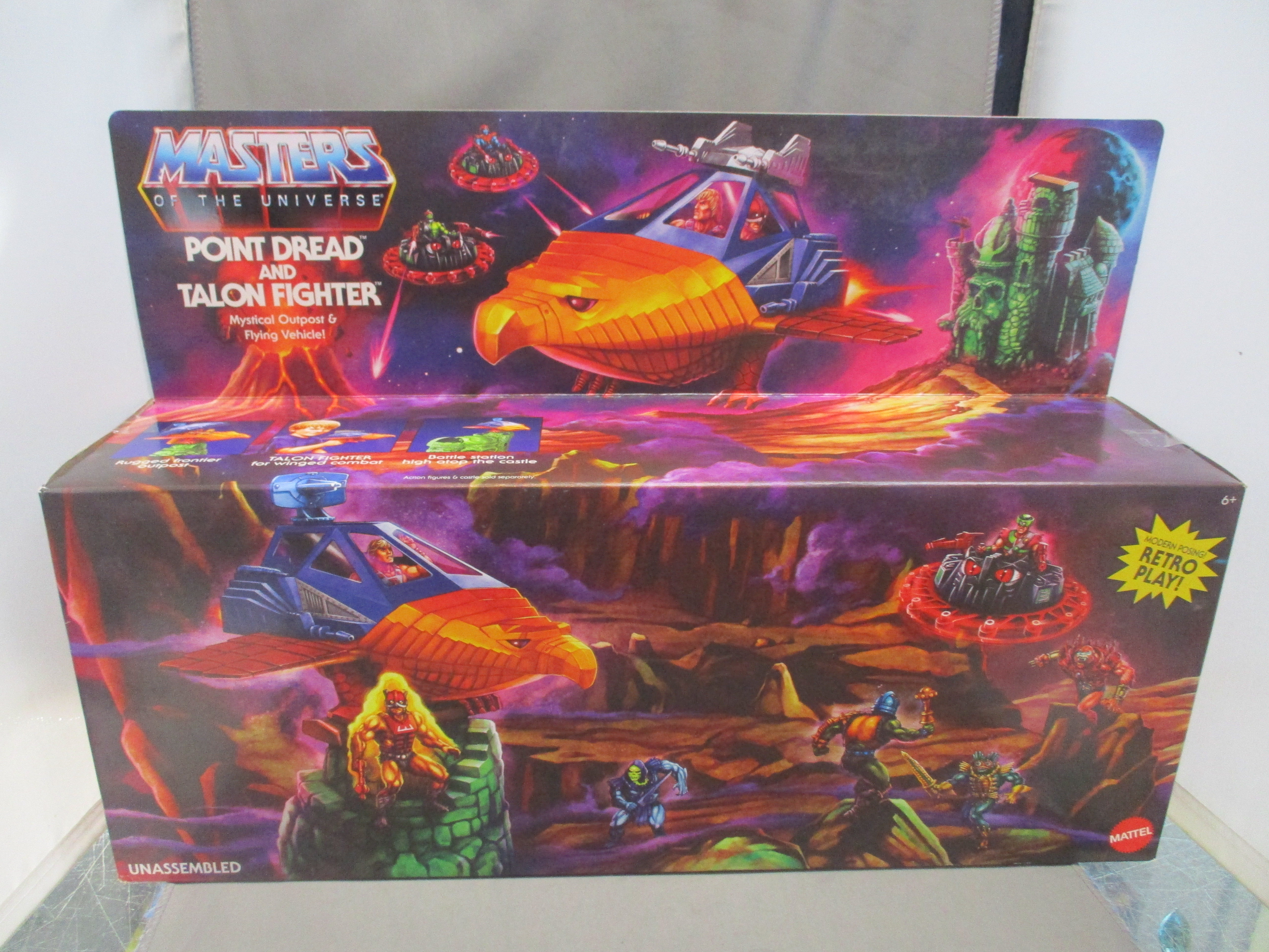 MOTU Origins Point Dread & Talon Fighter