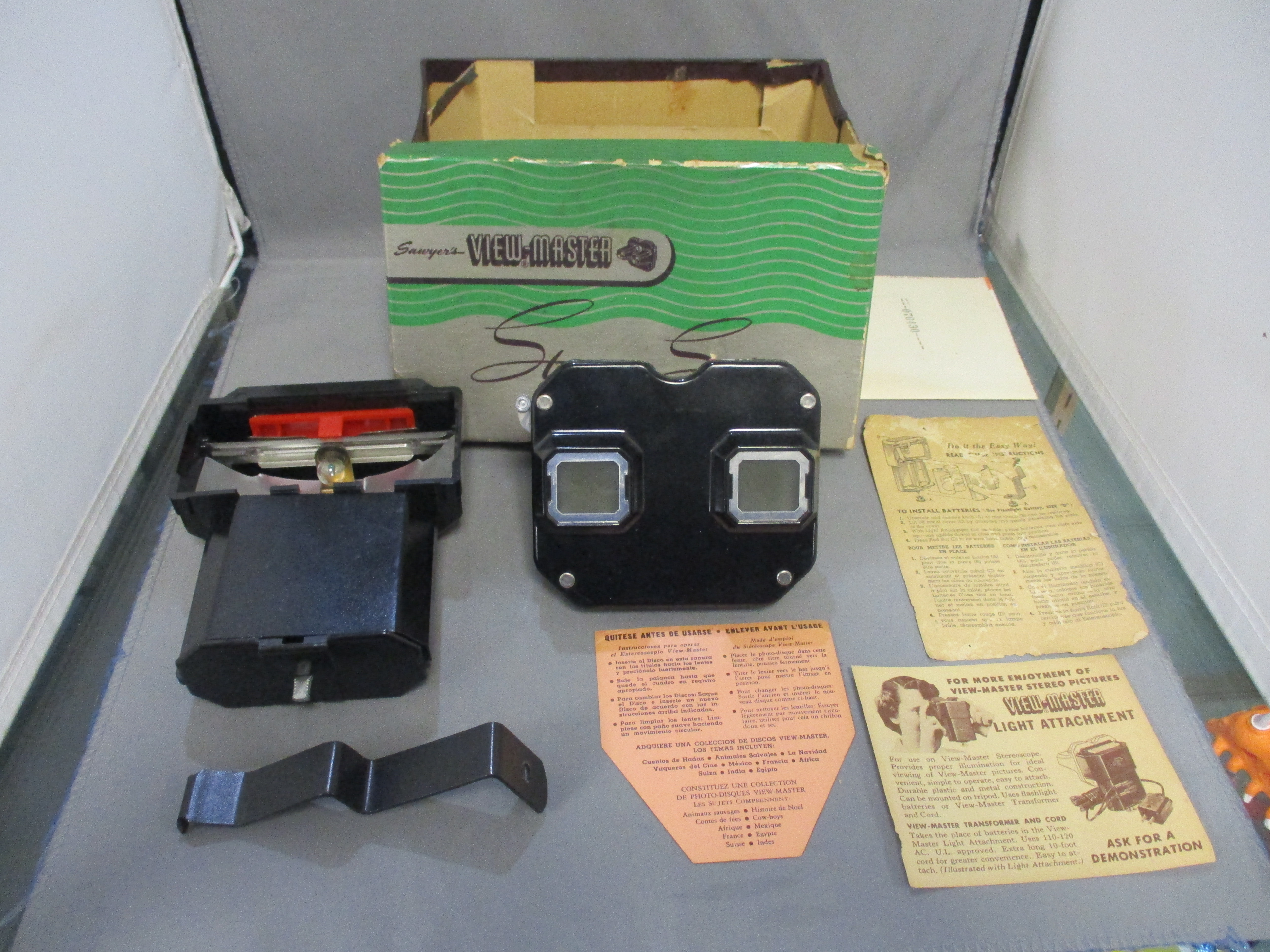 Vintage Sawyer's View-Master W/ Light Attachment