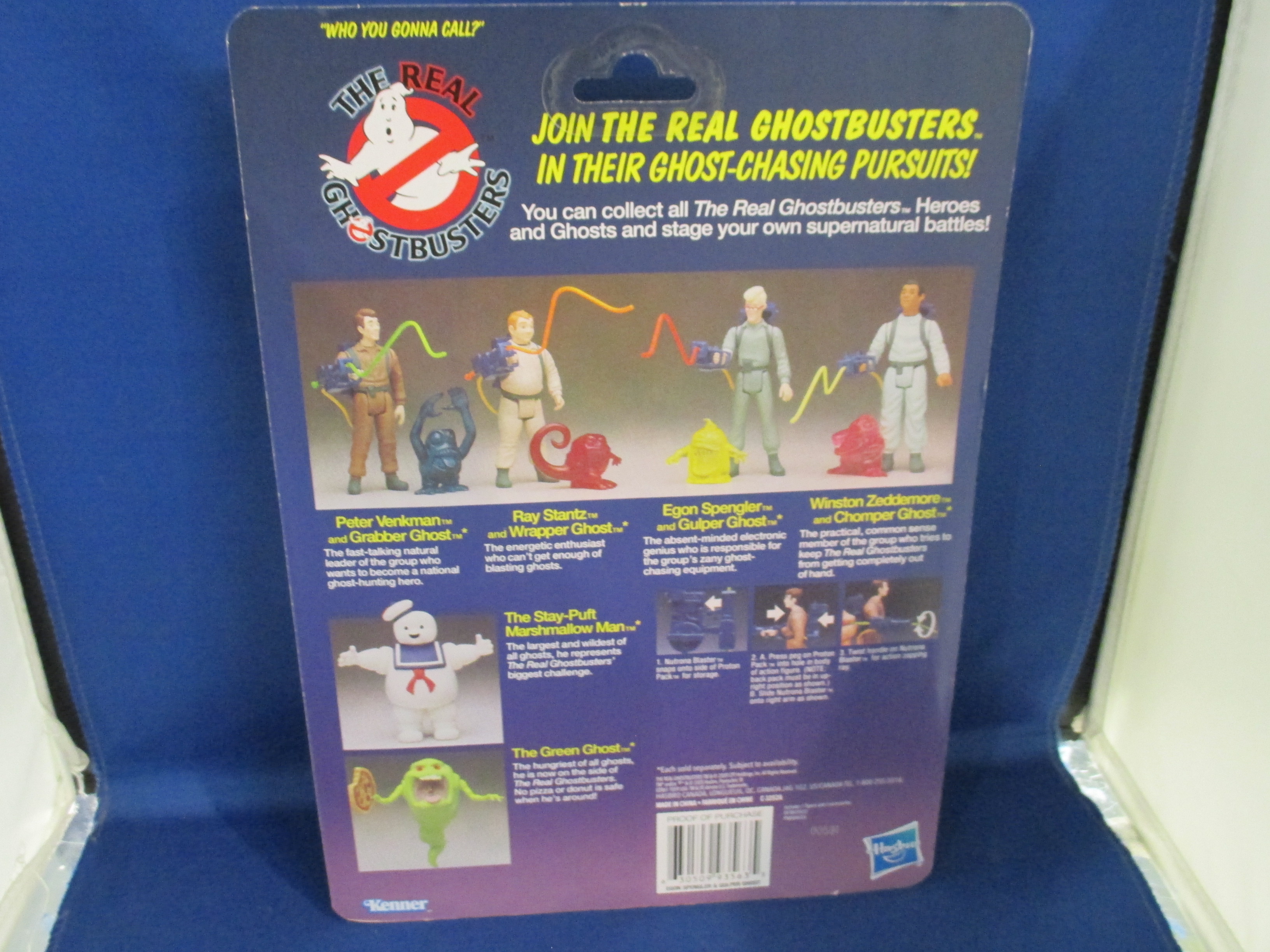Figurine Egon Spengler & Soar Throat Ghost Kenner Classics Hasbro