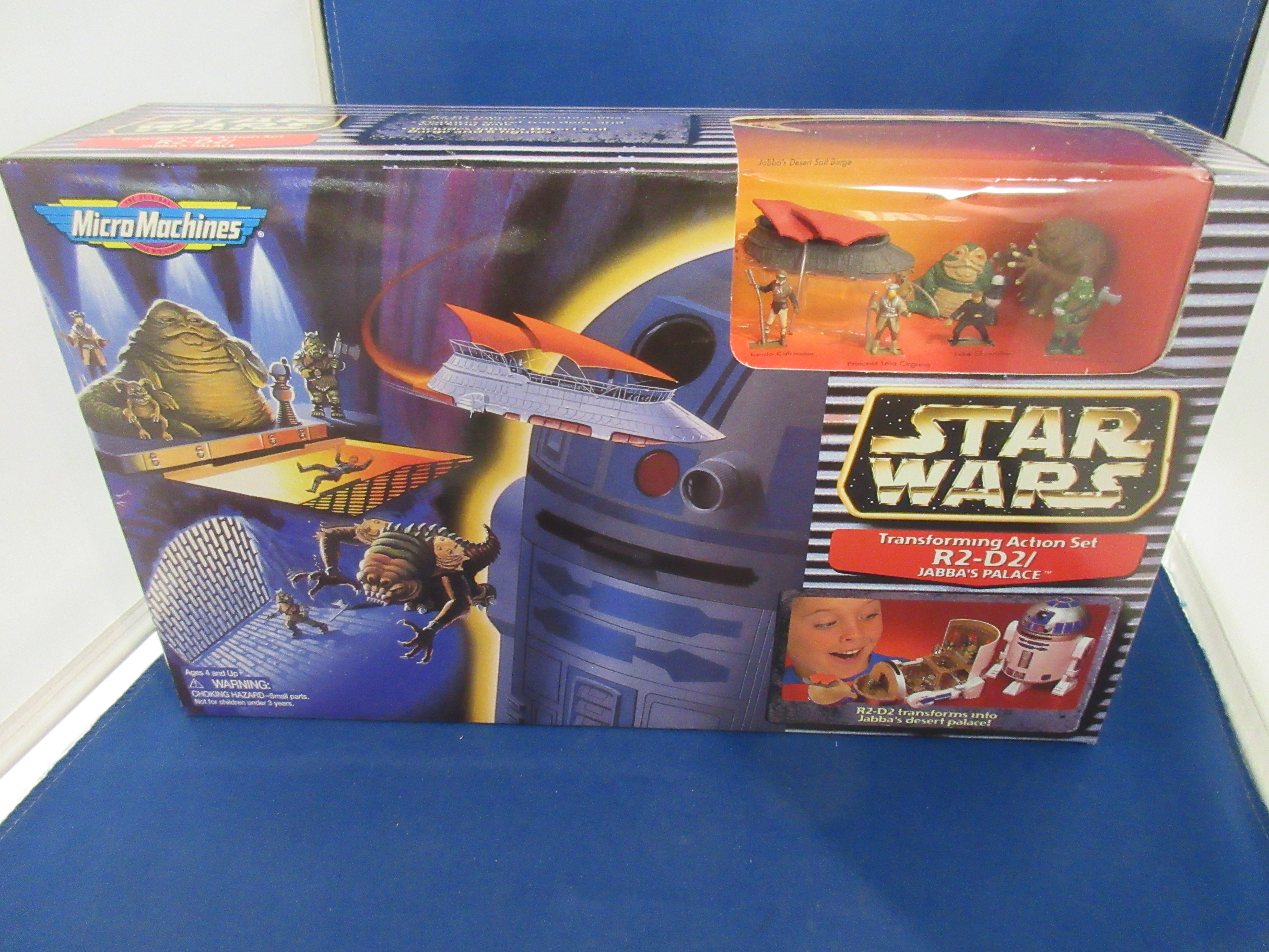 Micro Machines R2-D2 / Jabba's Palace Transforming Action Set