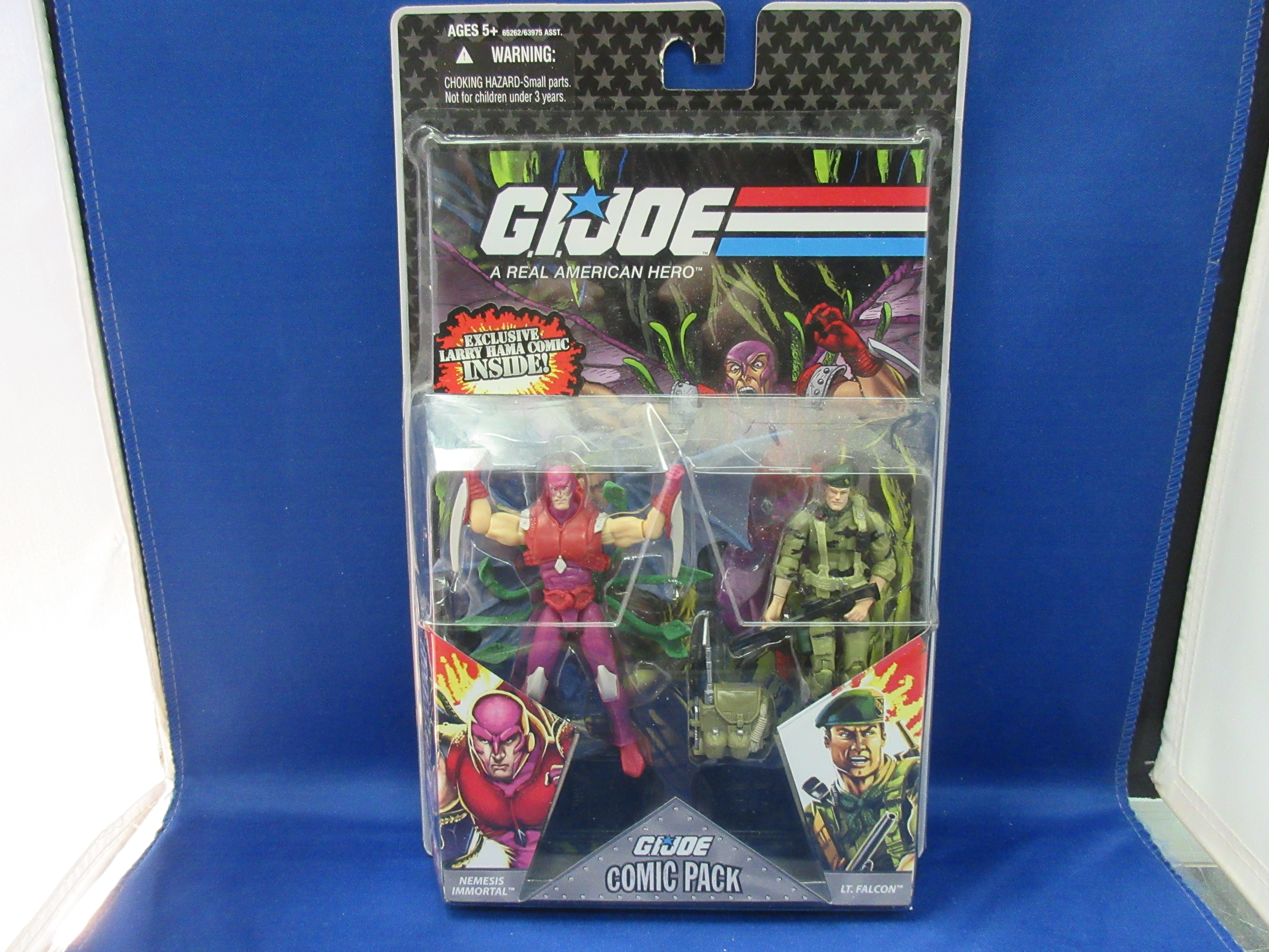 G.I. Joe Comic Packs Nemesis Immortal vs Lt. Falcon