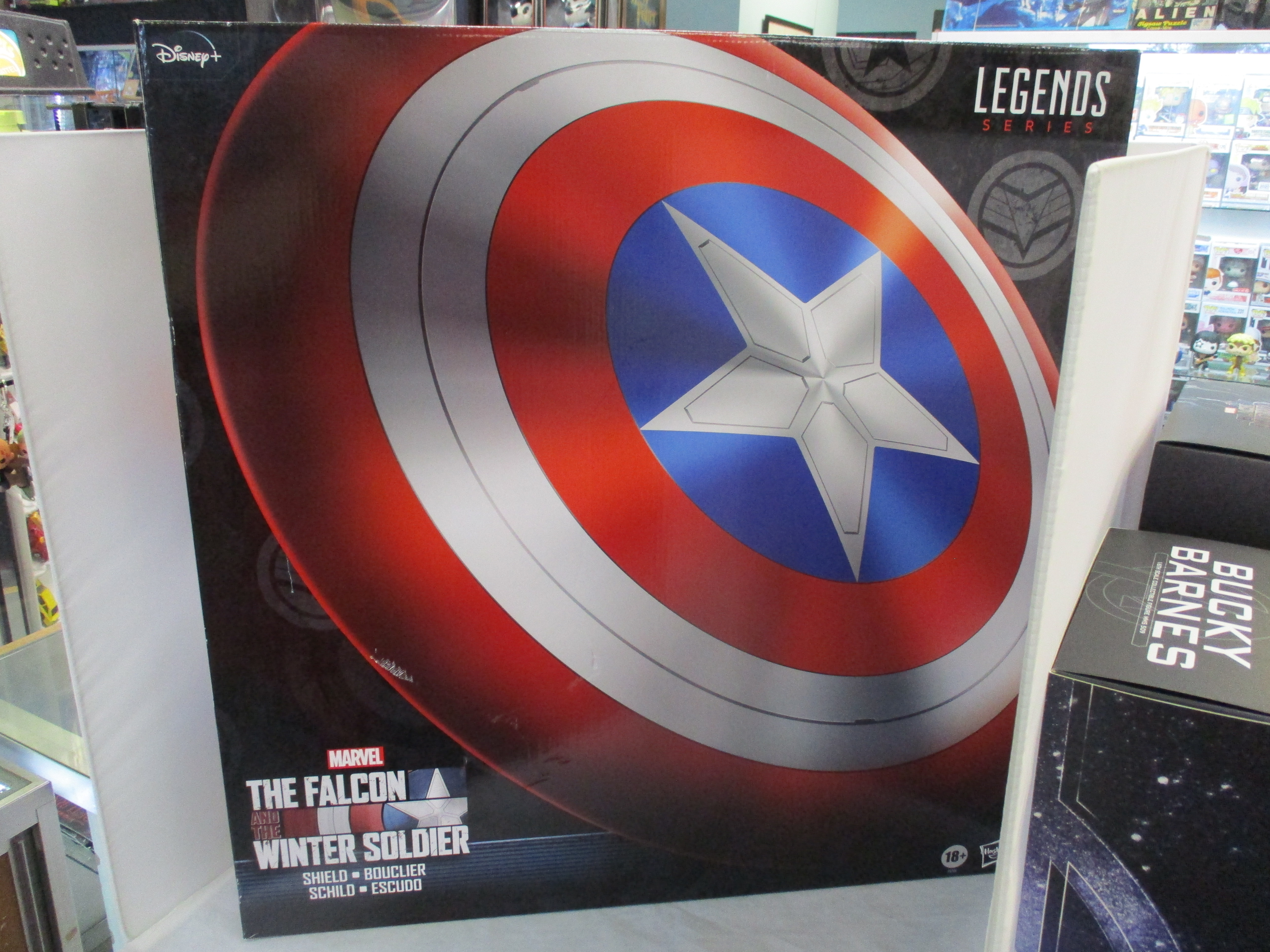 Marvel Legends Falcon And Winter Soldier Captain America Shield
