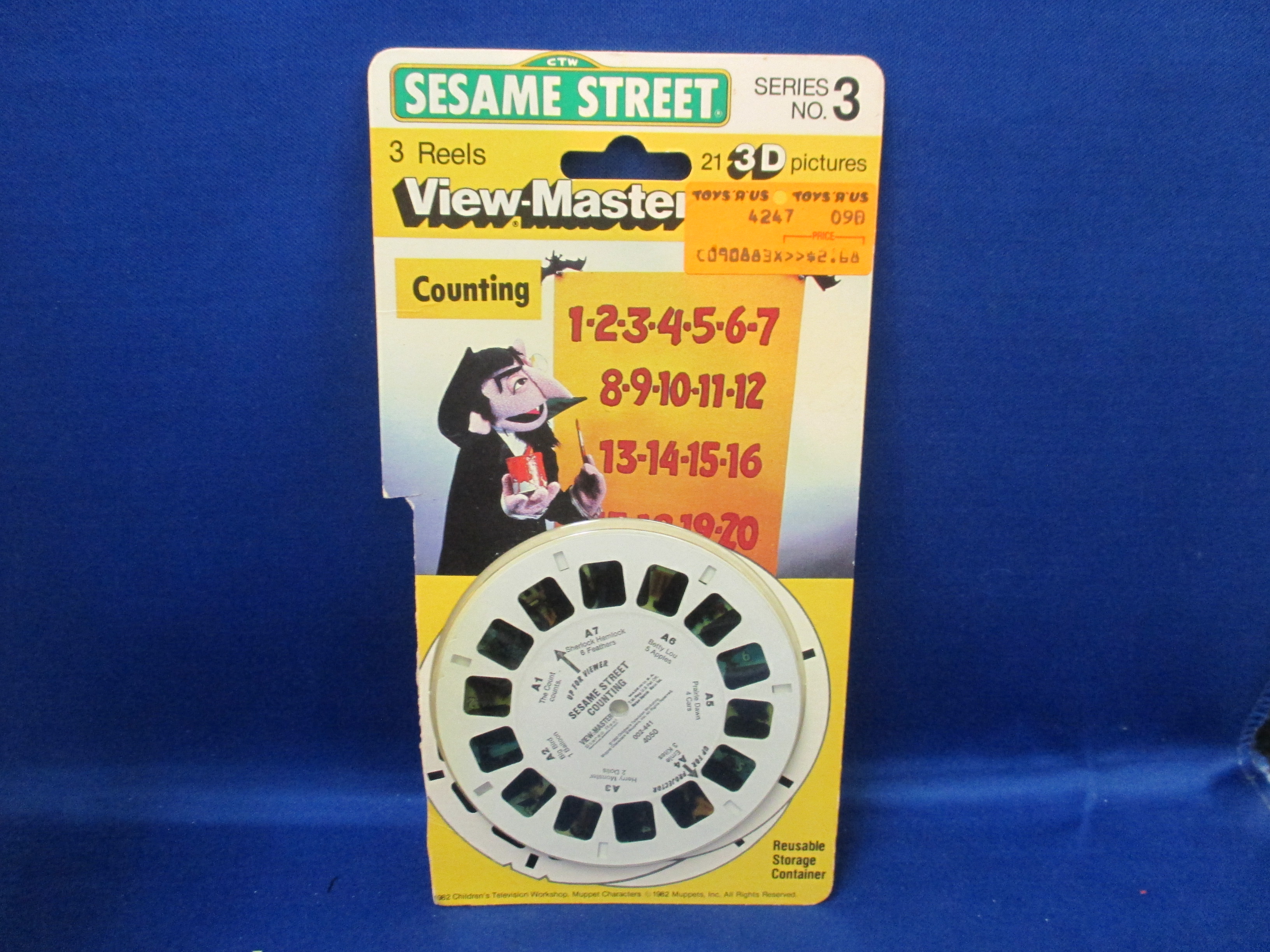 Sesame Street Viewmaster Reels