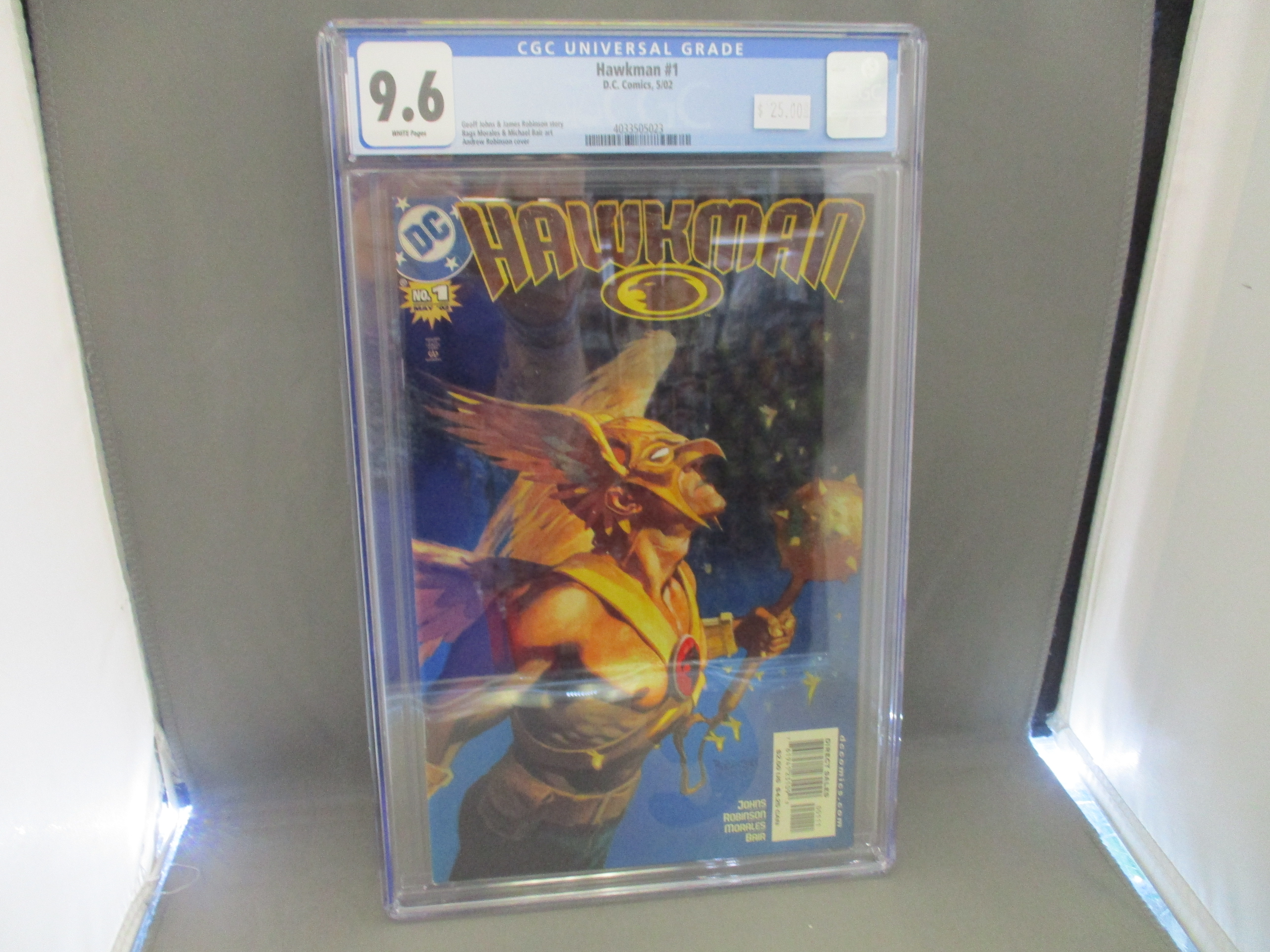 Hawkman #1 May 2002 CGC 9.6