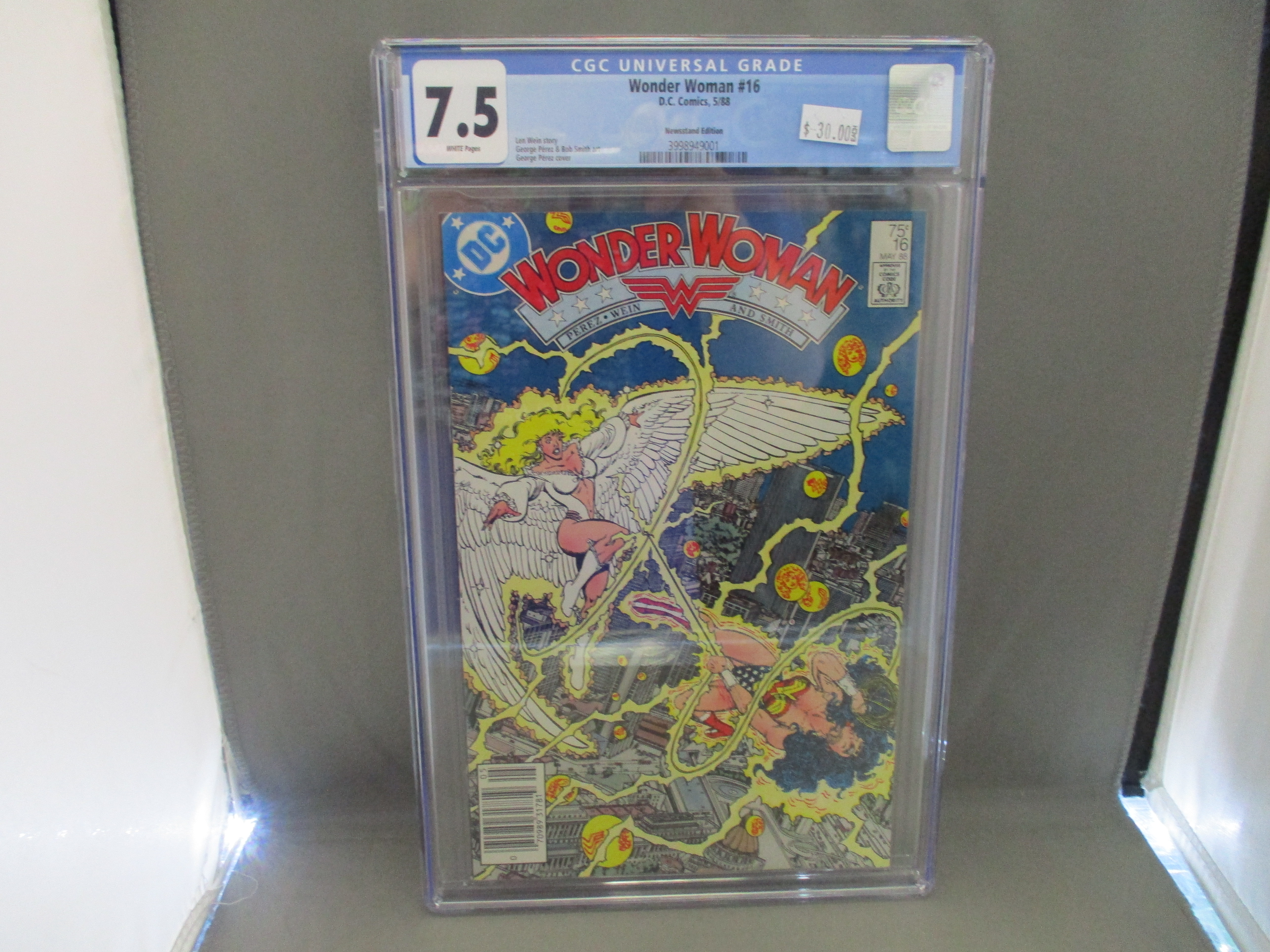 Wonder Woman #16 May 1988 CGC 7.5