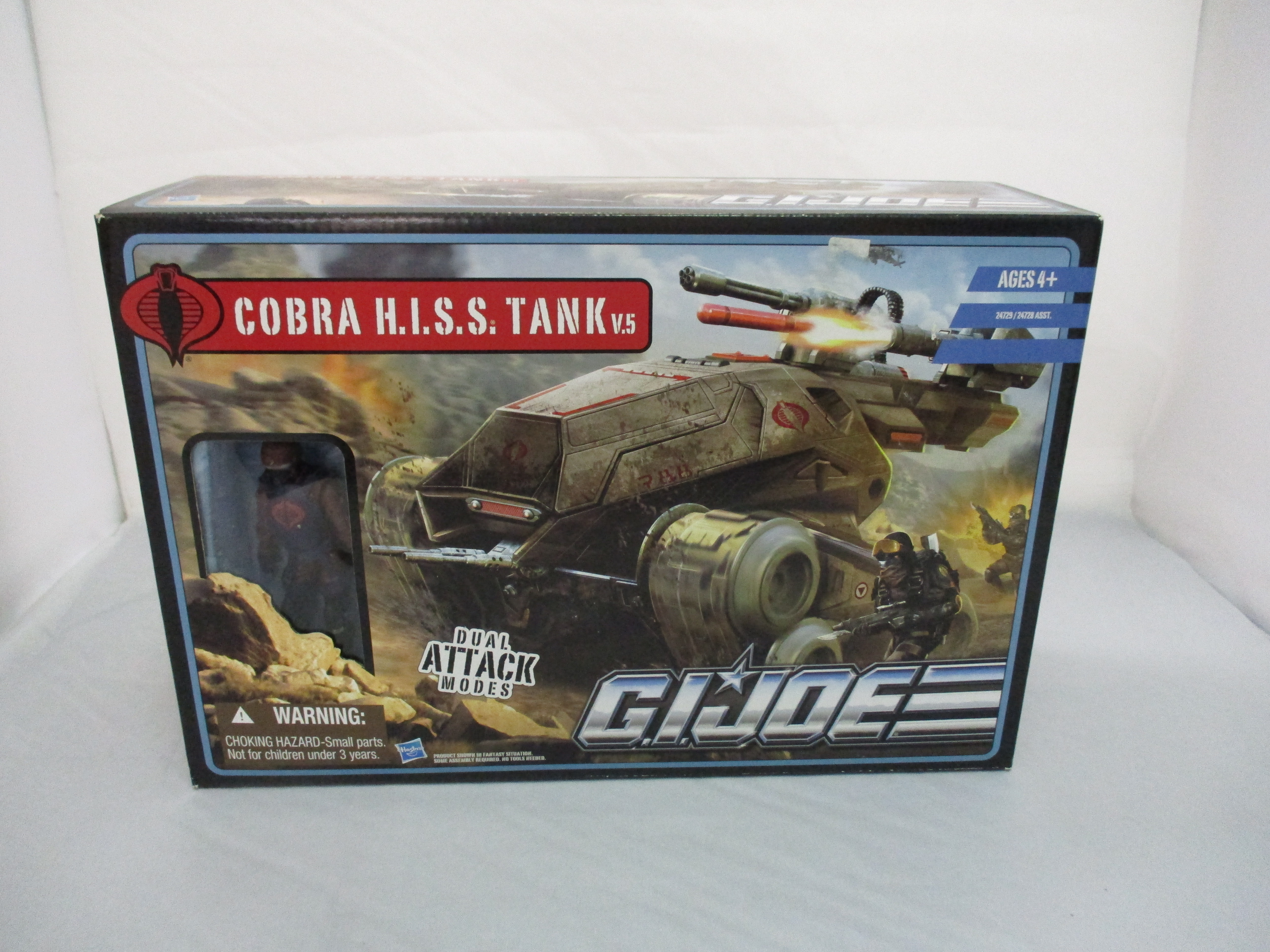 G.I. Joe Pursuit of Cobra Desert Battle Mission Cobra H.I.S.S. Tank