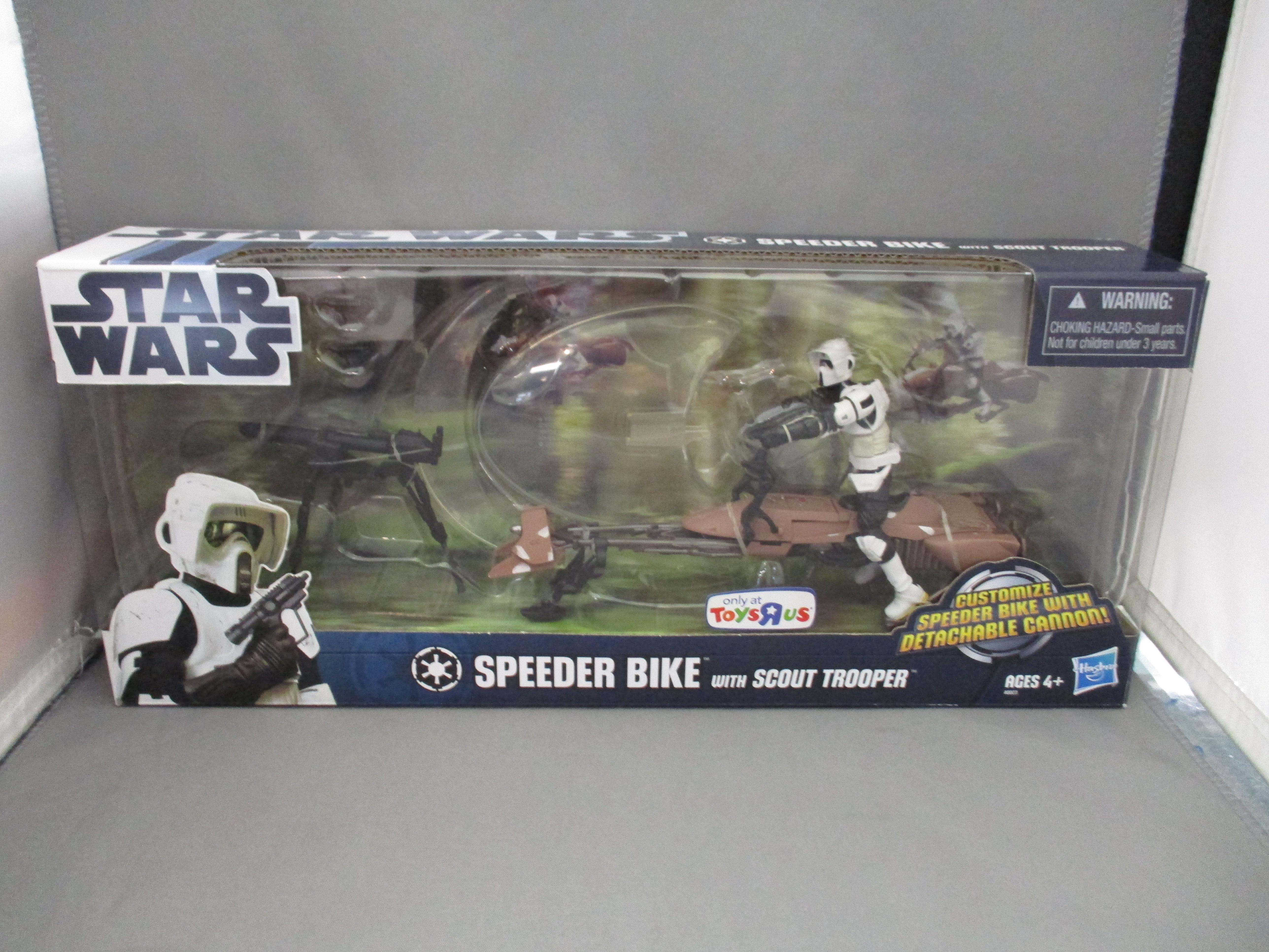 Star Wars Speeder Bike W/ Scout Trooper