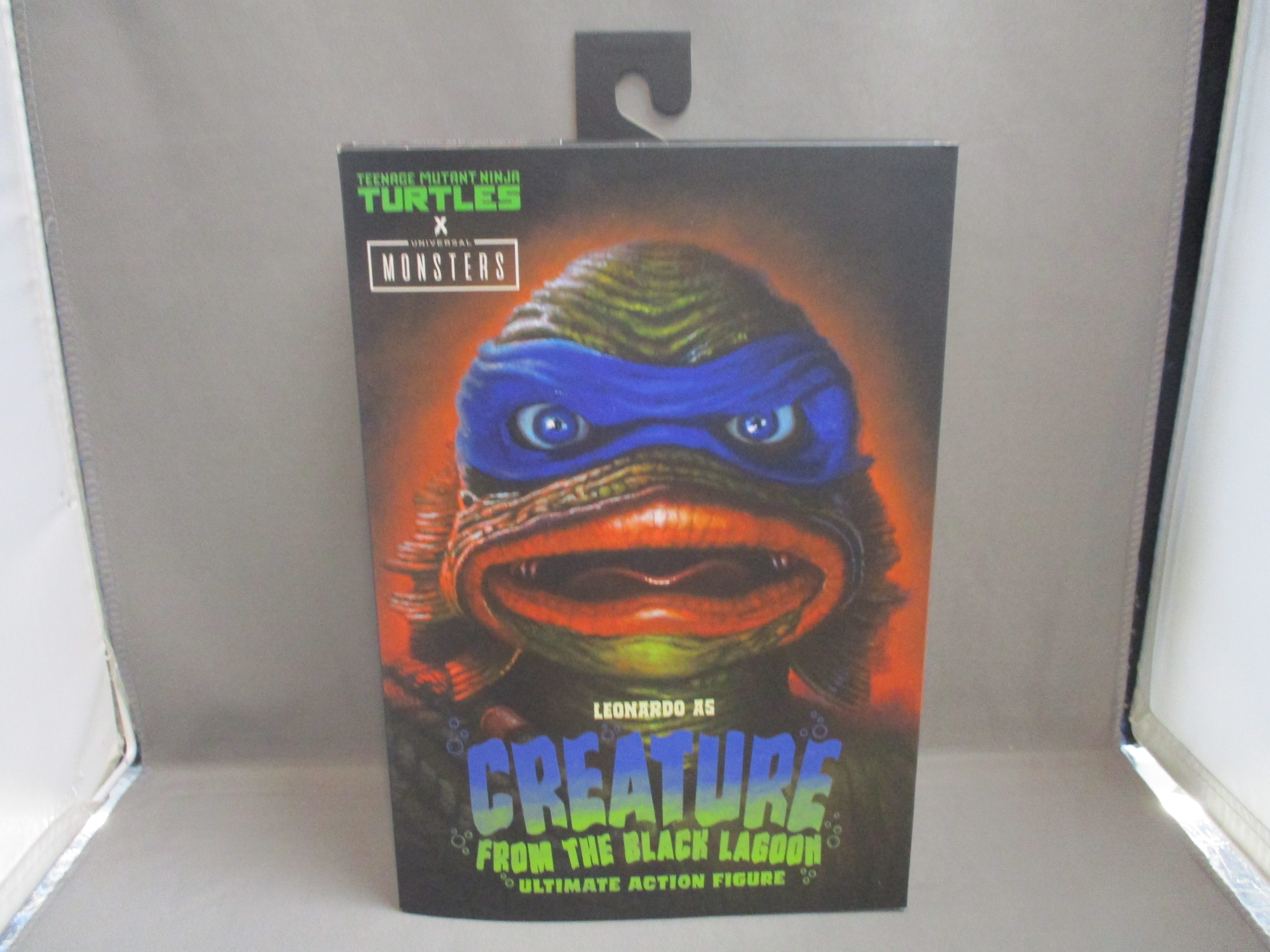 Universal Monsters x Teenage Mutant Ninja Turtles Ultimate Leonardo as The Creature