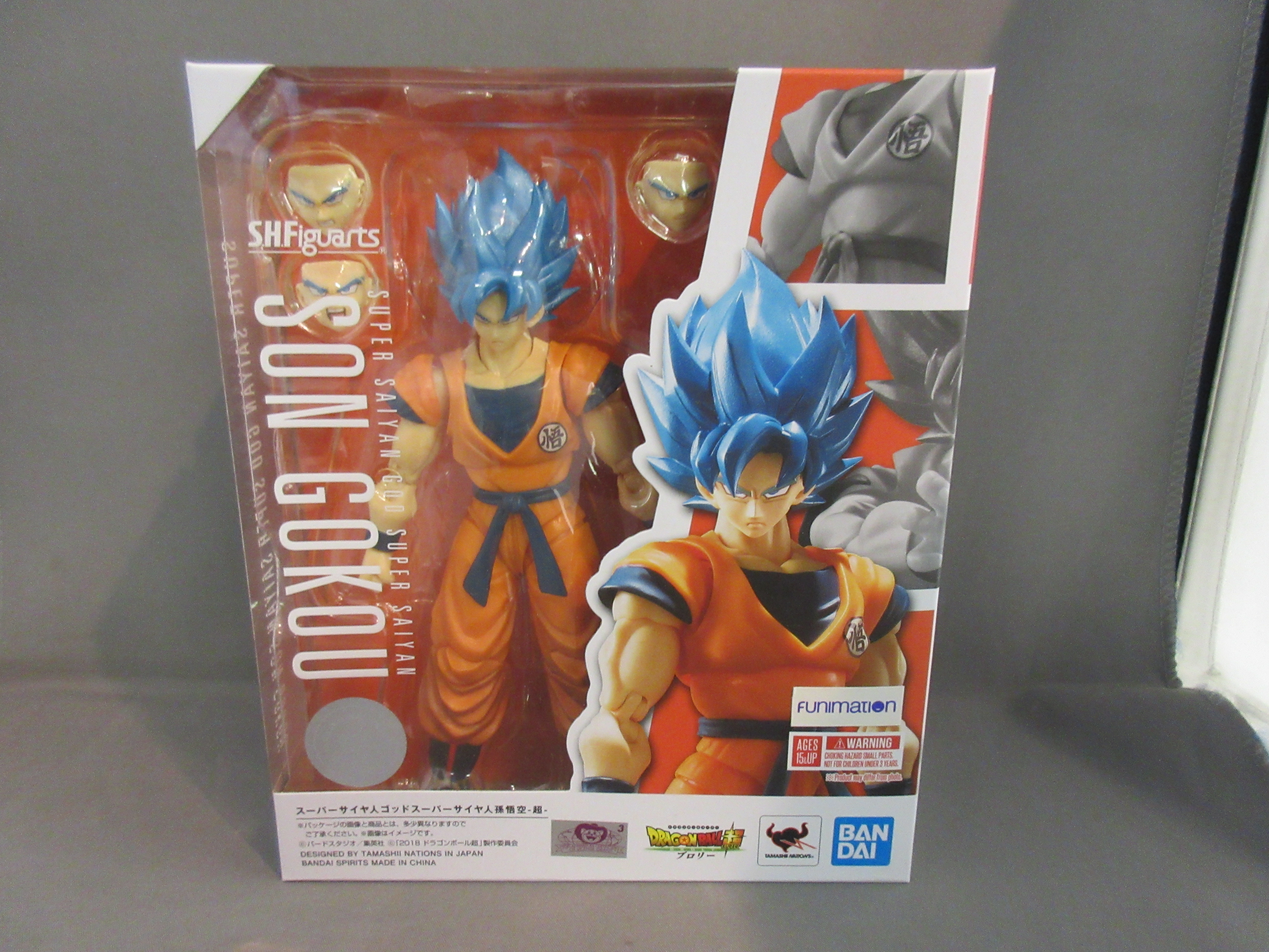 S.H. Figuarts Dragon Ball Super: Super Saiyan God Super Saiyan Son Goku