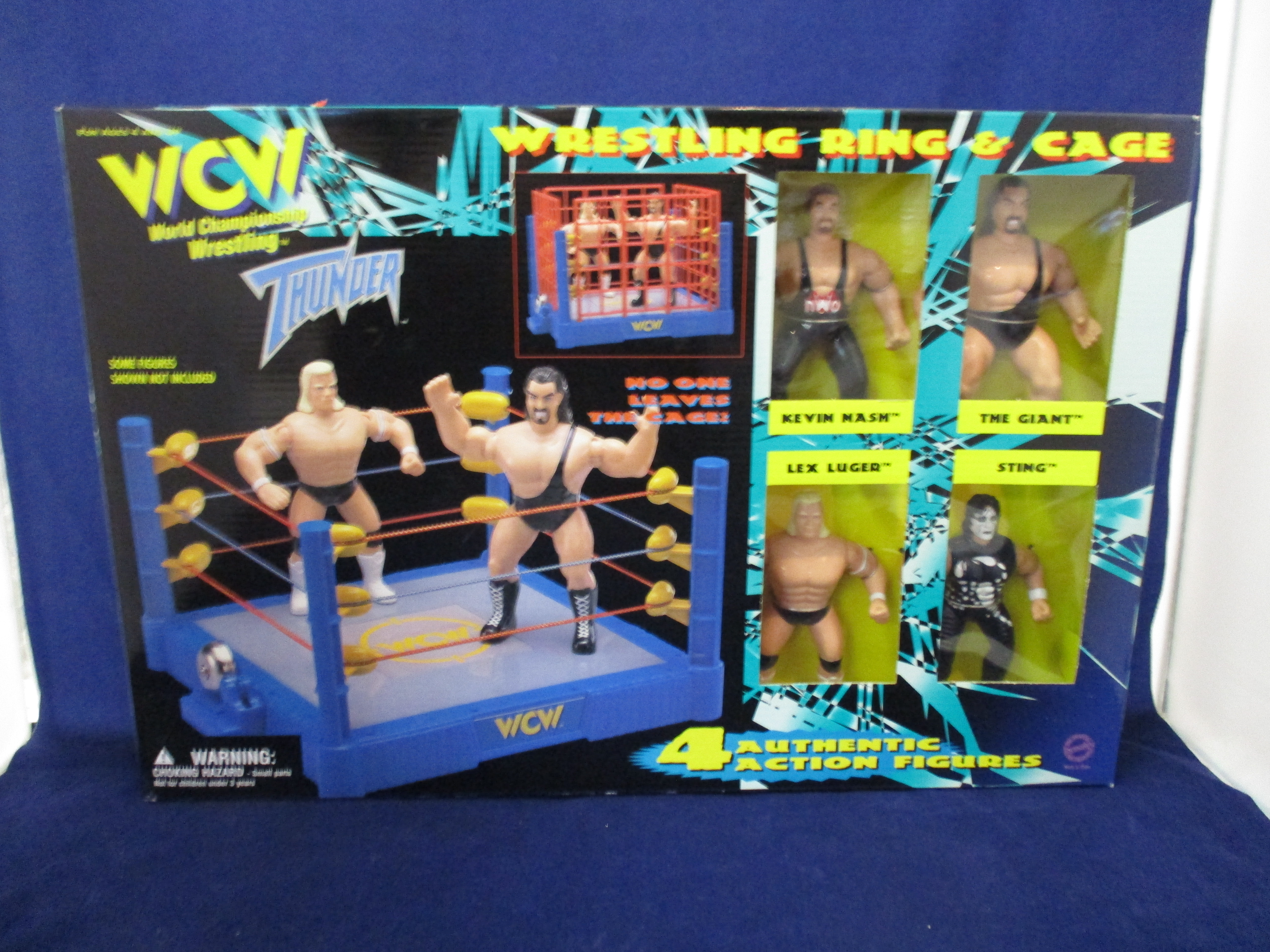 WCW Thunder Wrestling Ring & Cage