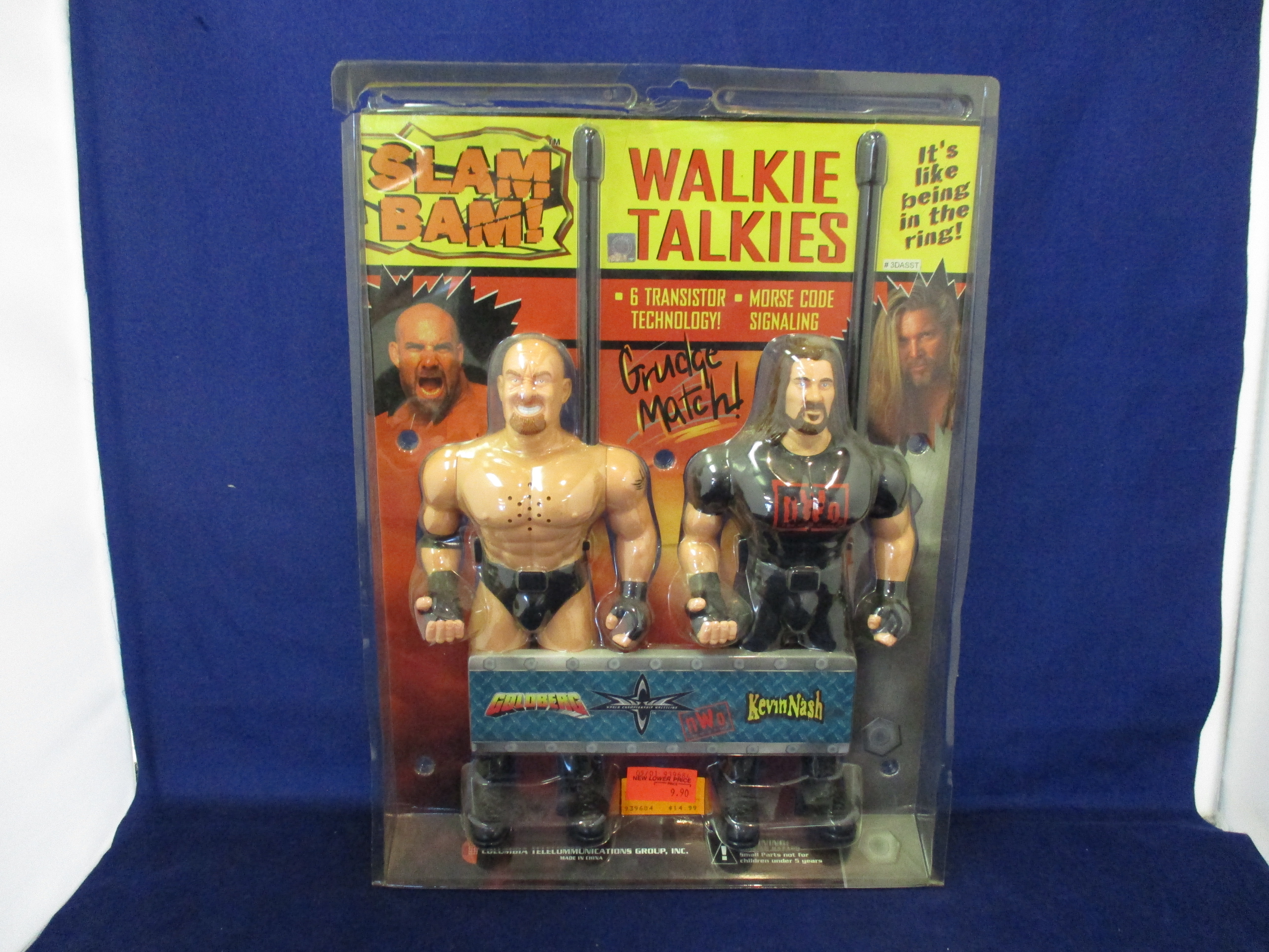 WCW/NWO Slam Bam Goldberg Vs. Kevin Nash Walkie Talkies