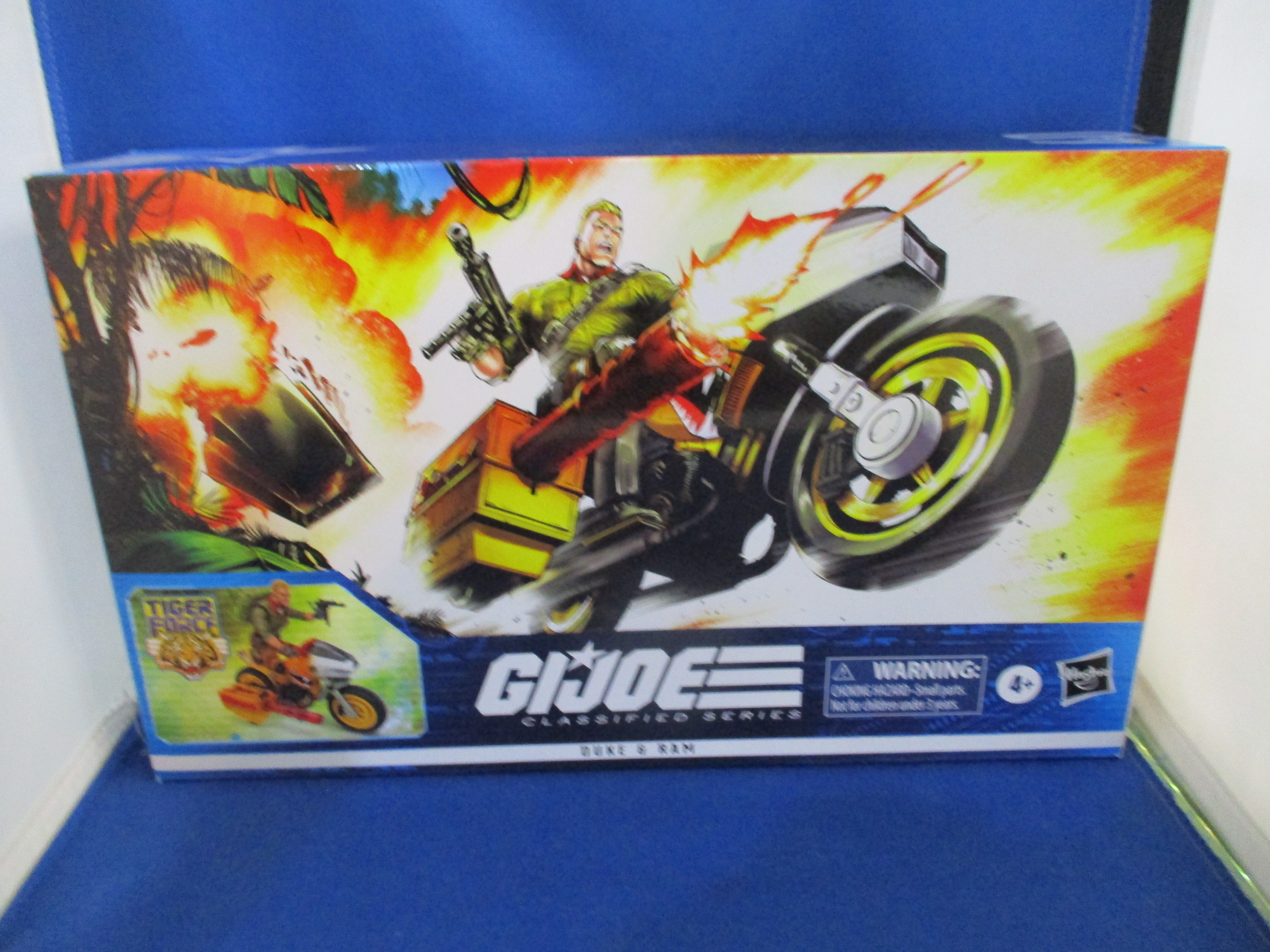 G I Joe Classified Series #40 Tiger Force Duke & Ram Cycle