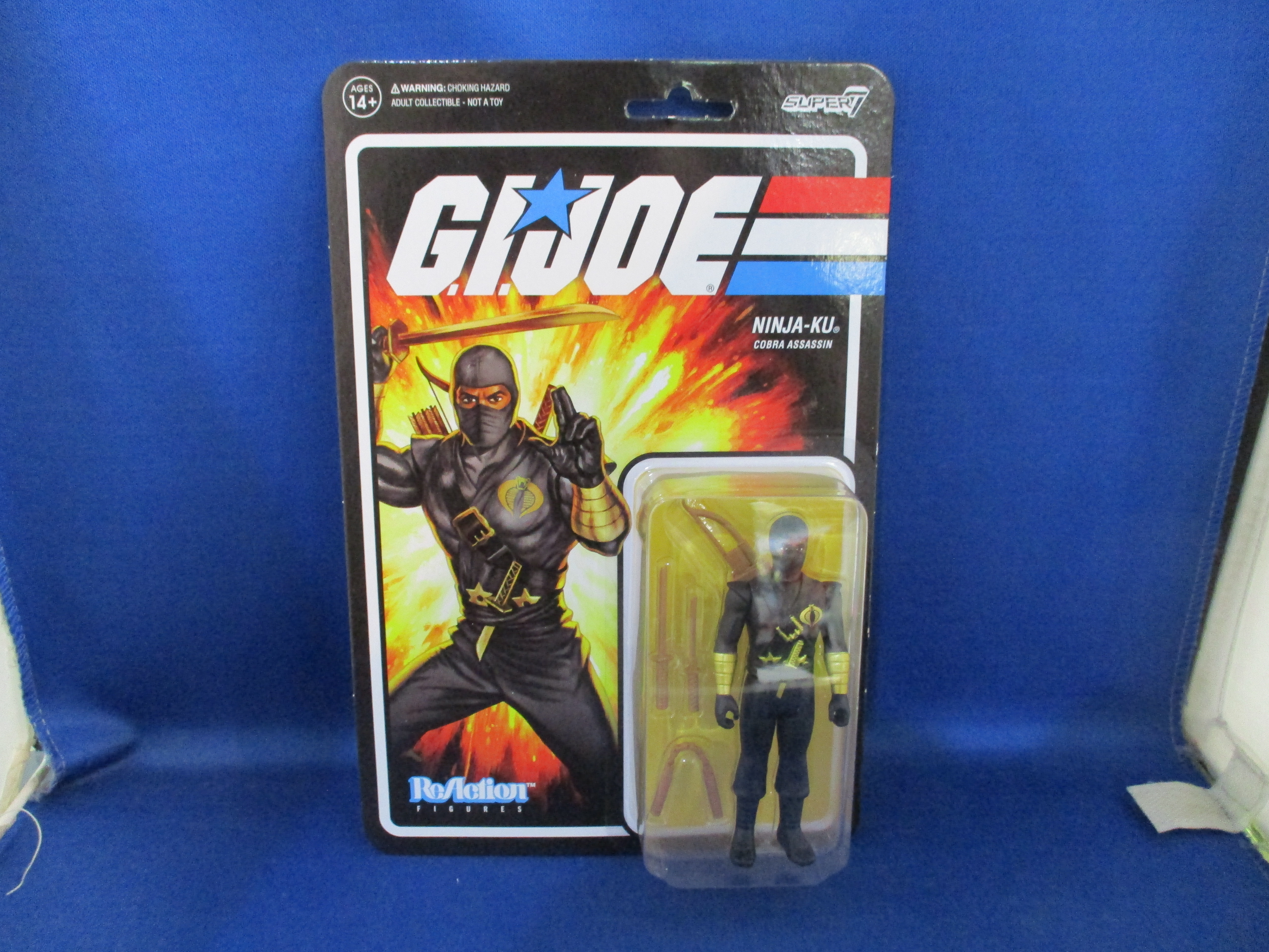 G.I.Joe Super 7 Reaction Ninja-Ku
