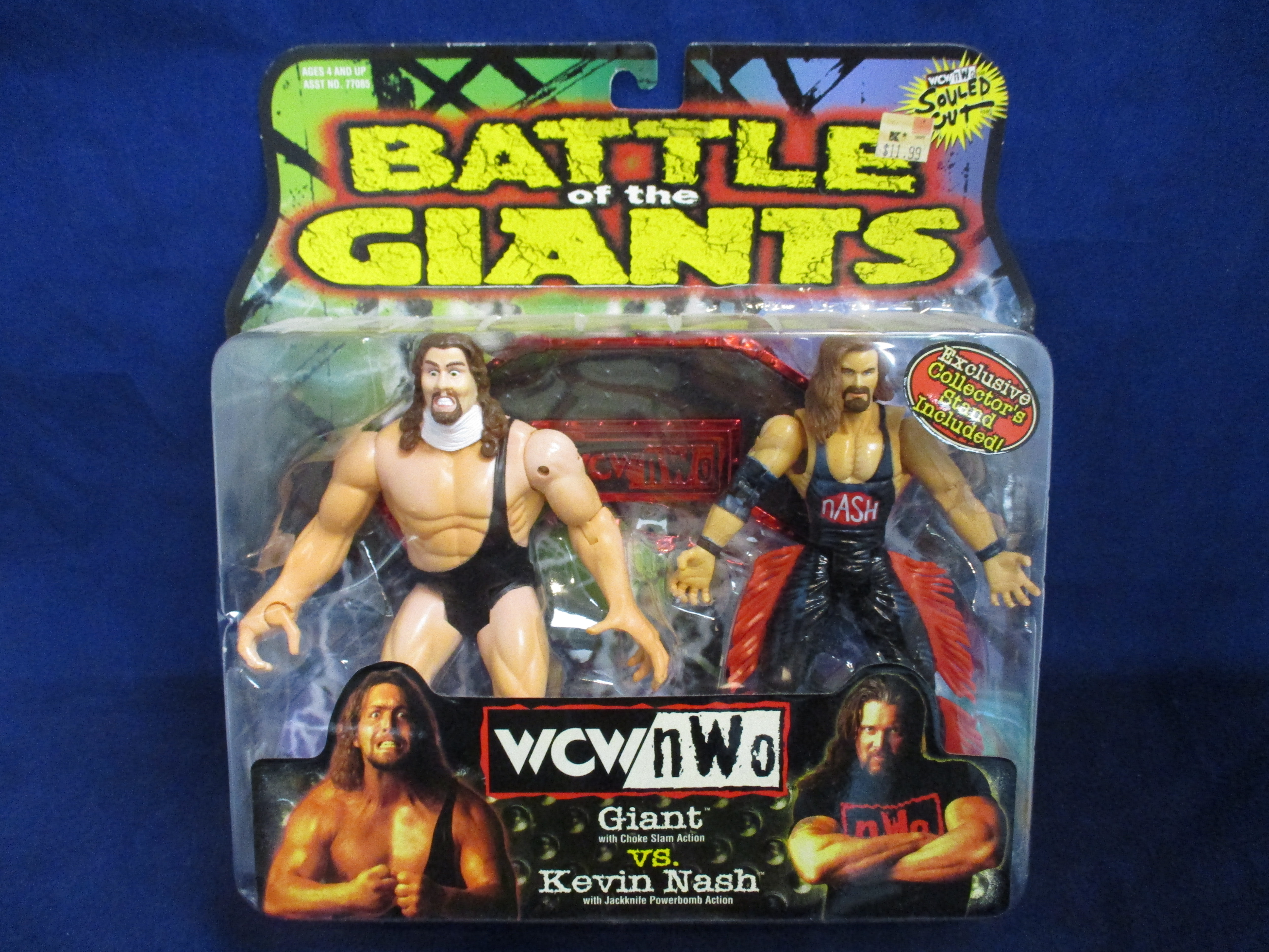 WCW / NWO Battle Of The Giants Kevin Nash VS. The Giant