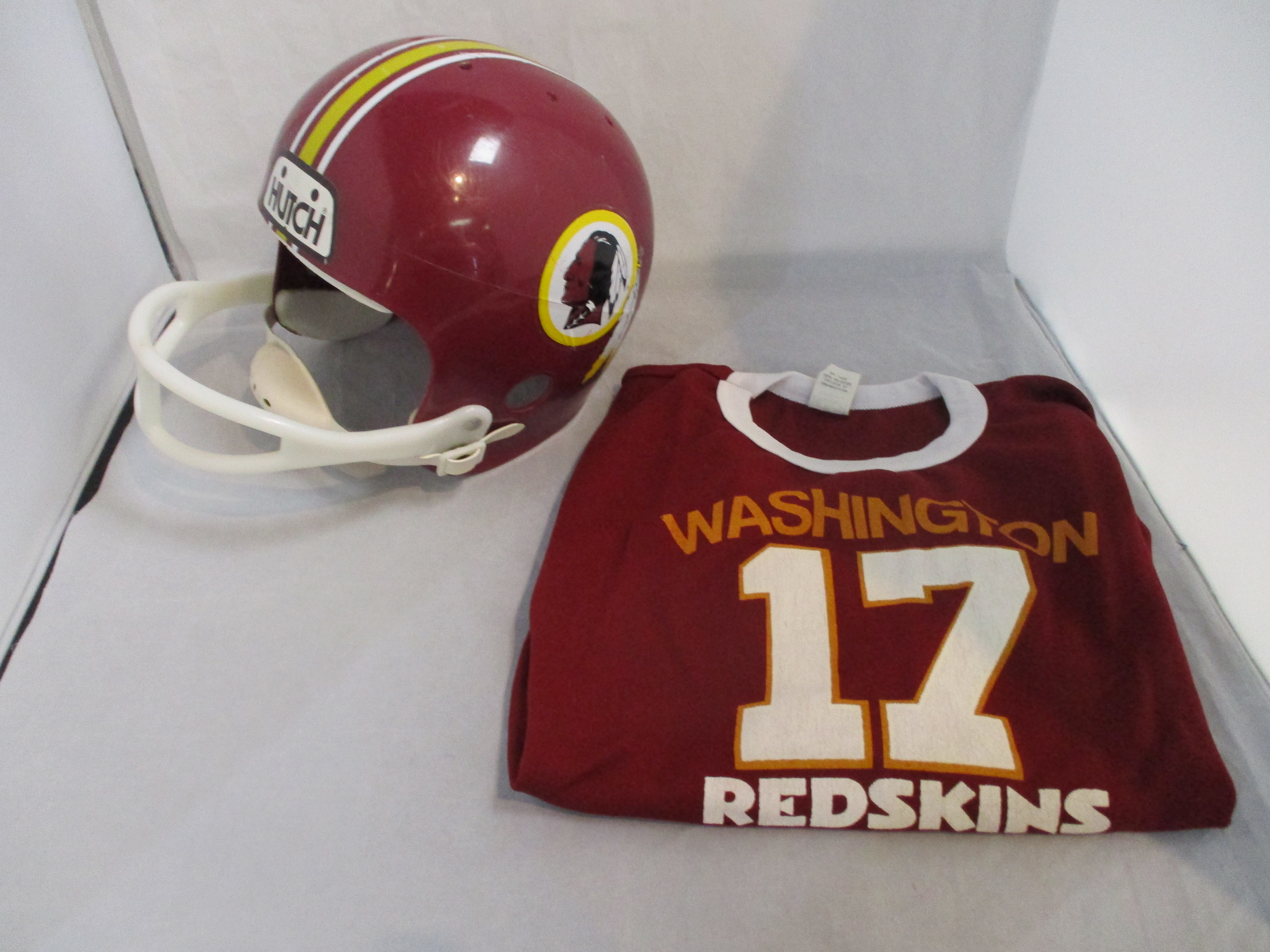 Vintage Hutch Football Set Washington Redskins