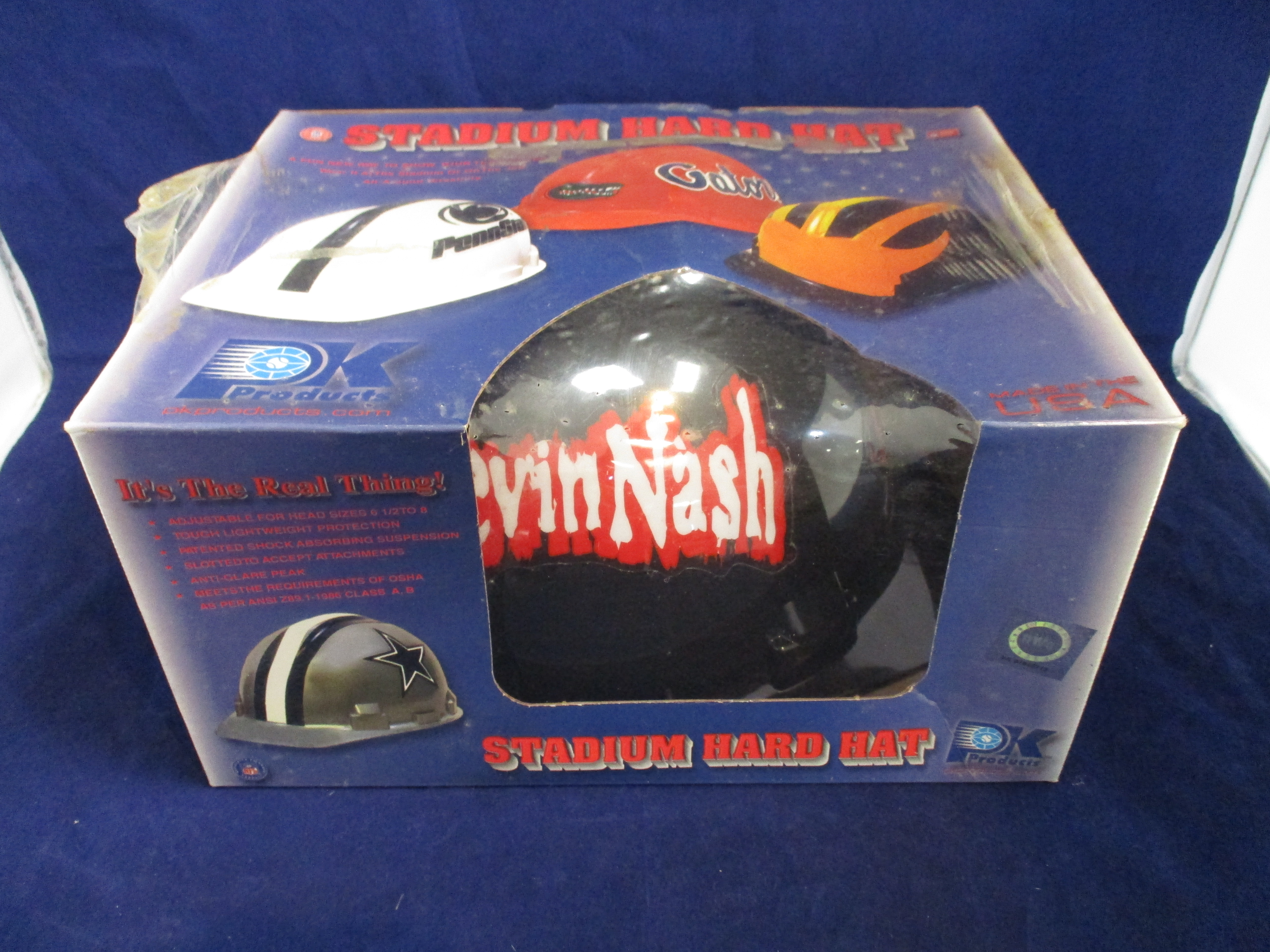 WCW Kevin Nash Stadium Hard Hat