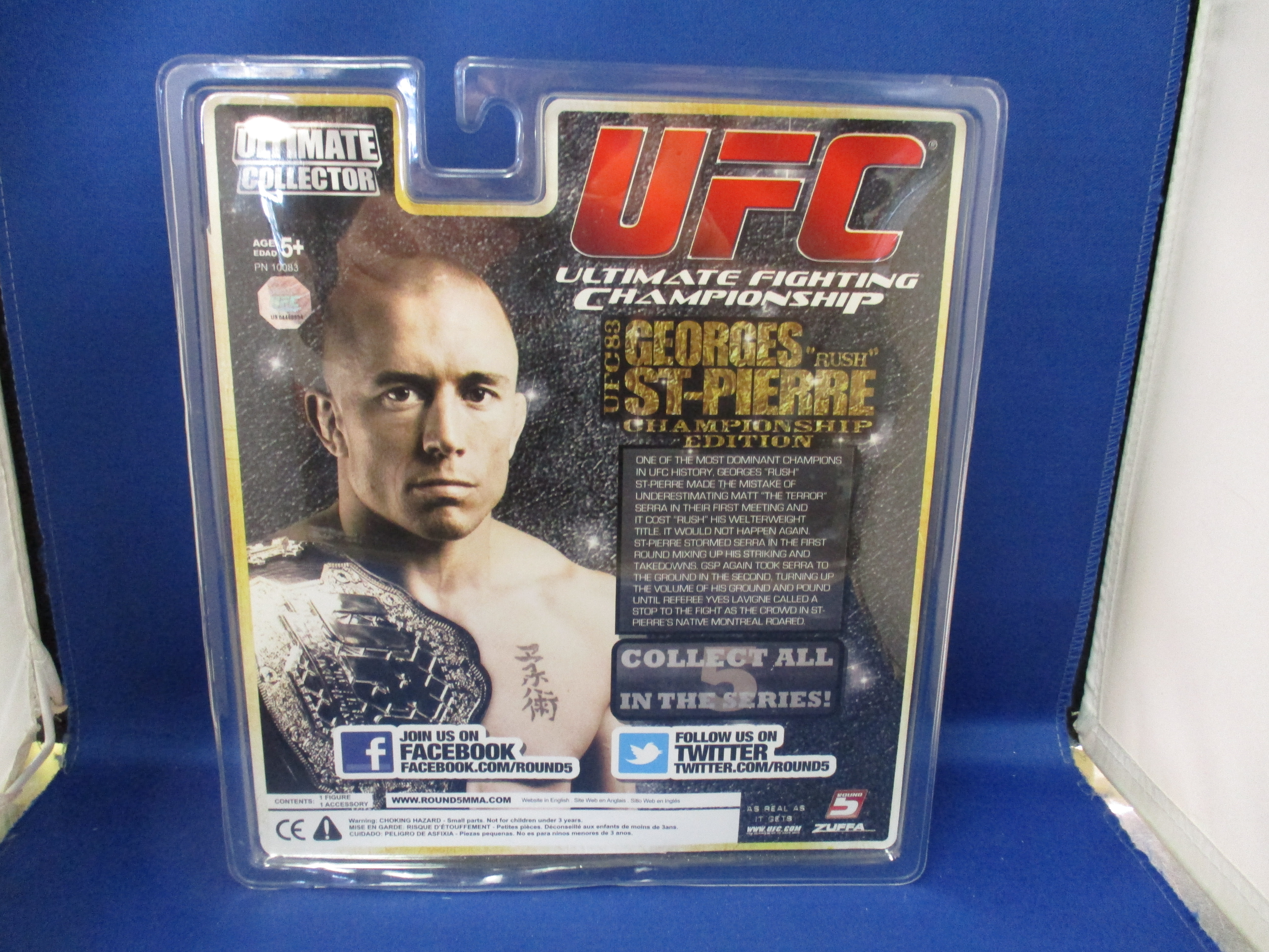 Ufc Ultimate Collection UFC Ultimate Collector Series 8 Georges St Pierre Action Figure ...