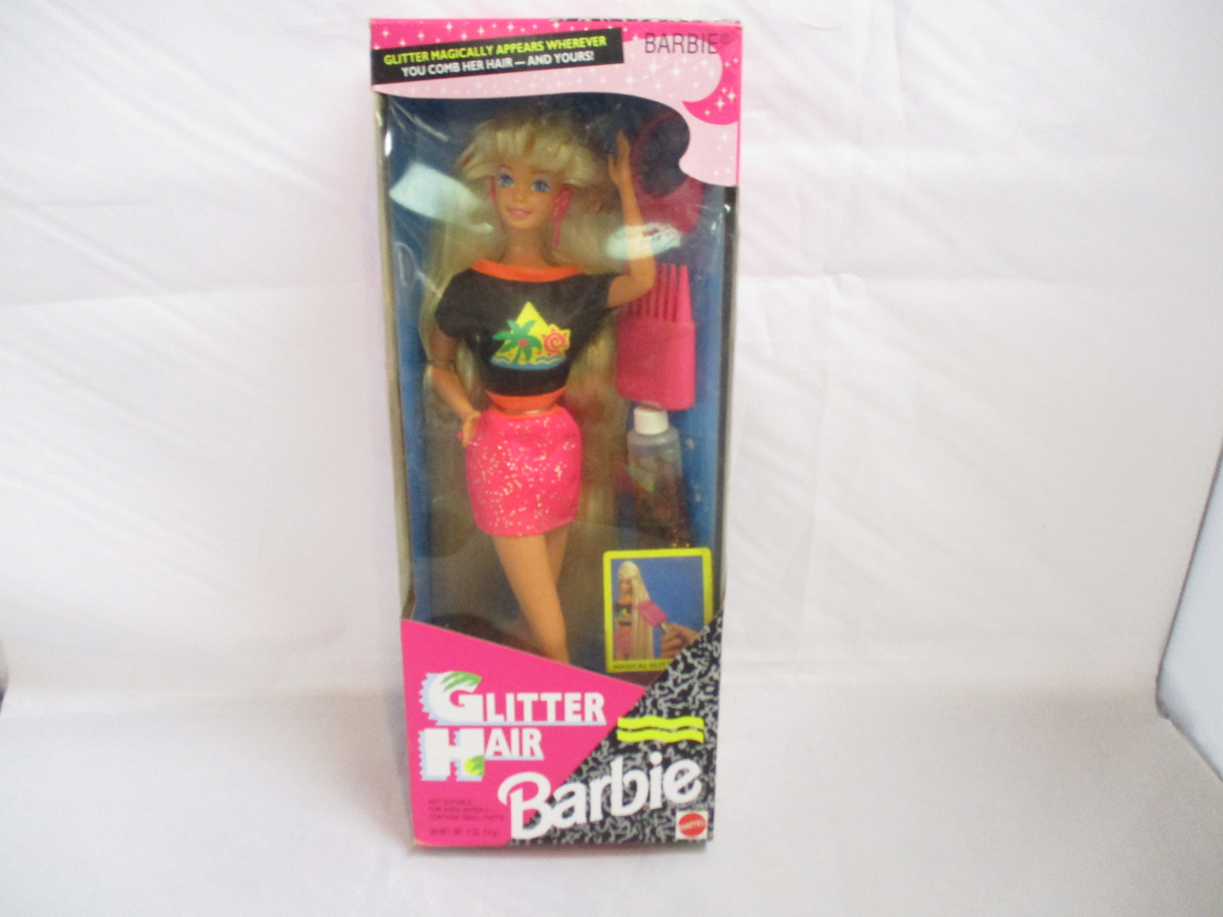 1993 Glitter Hair Barbie Blonde #10965