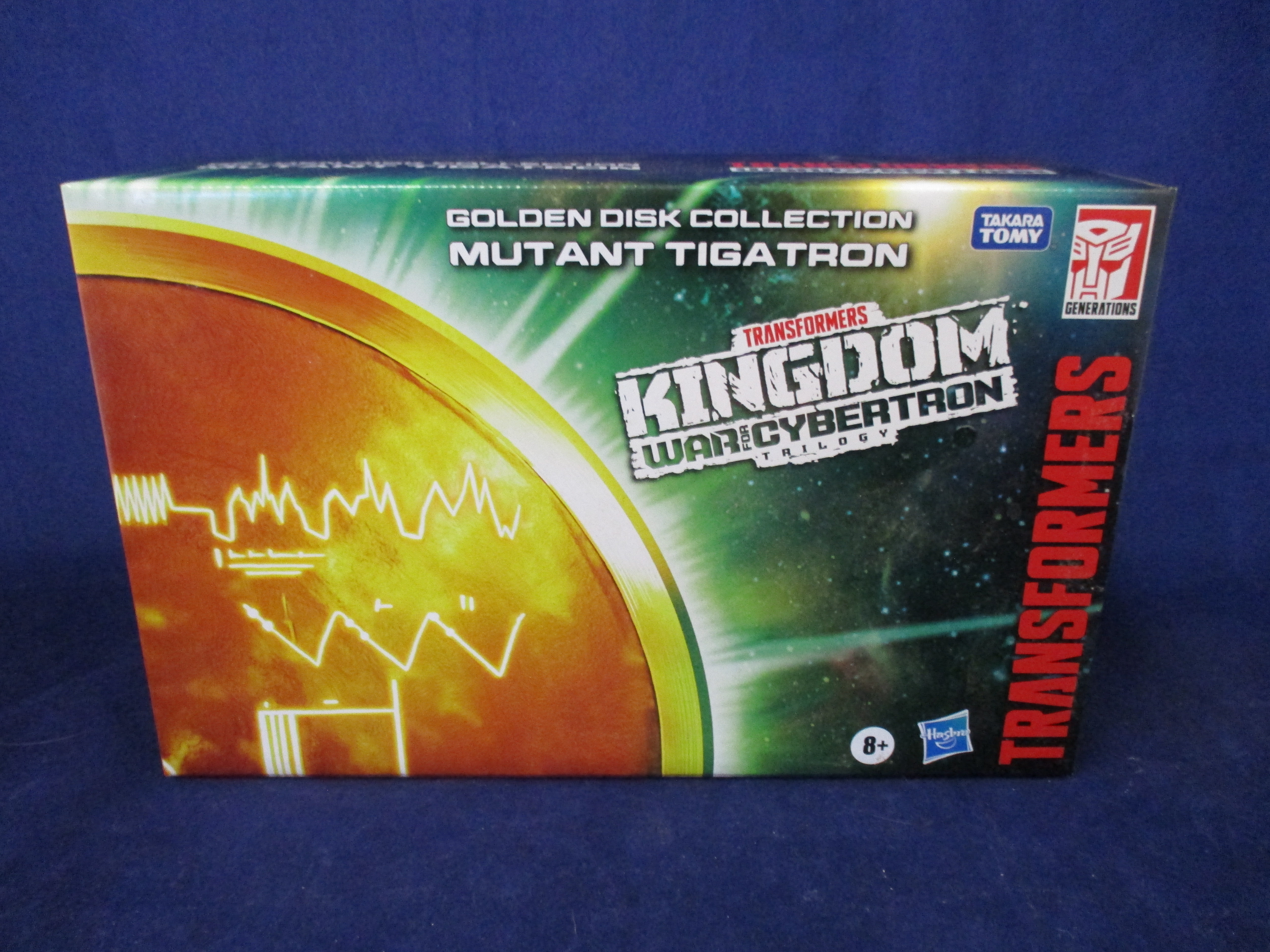 WFC Kingdom Golden Disk Collection Mutant Tigatron