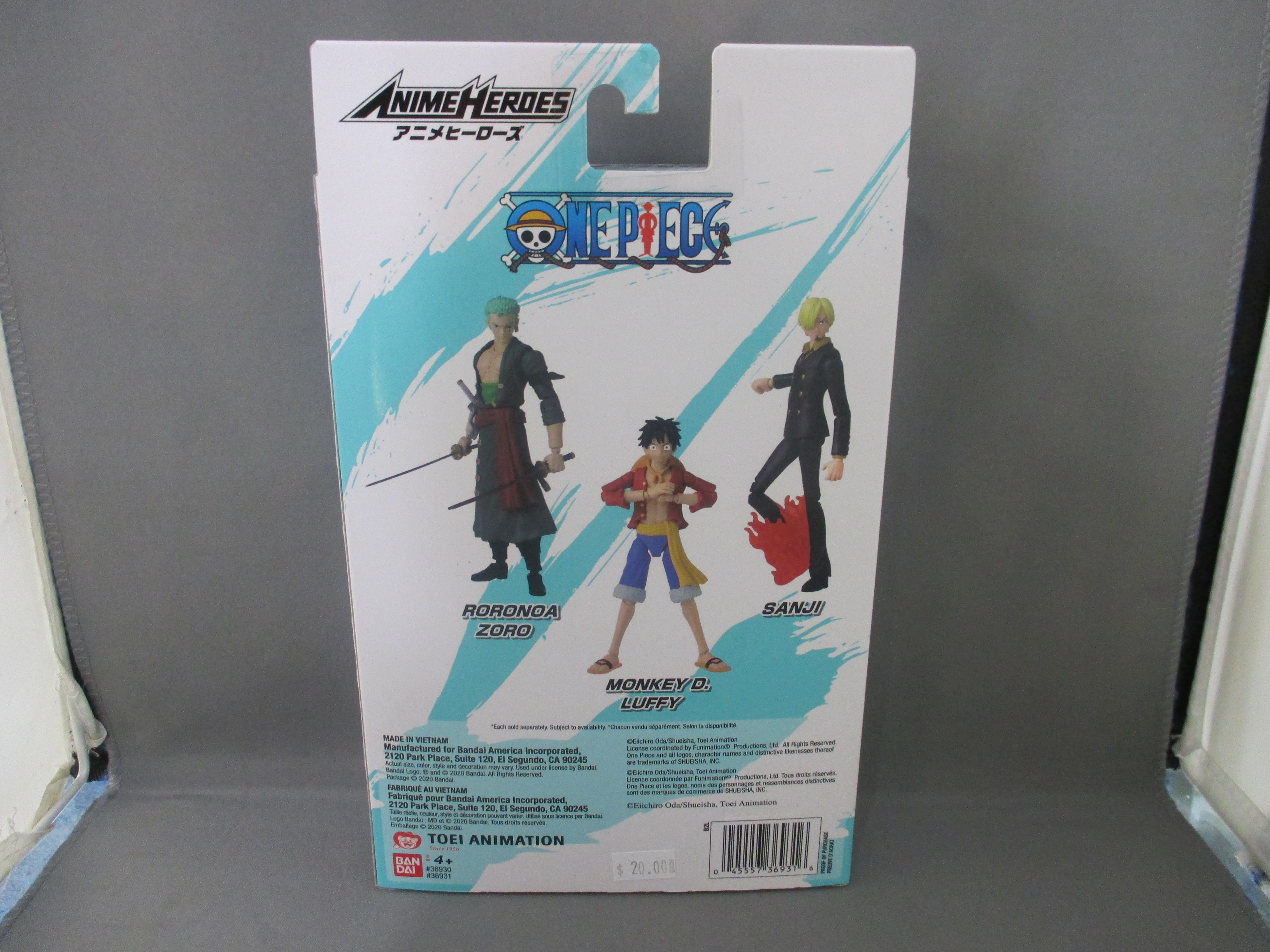 Anime Heroes: One Piece – Roronoa Zoro – Crowemag Toys