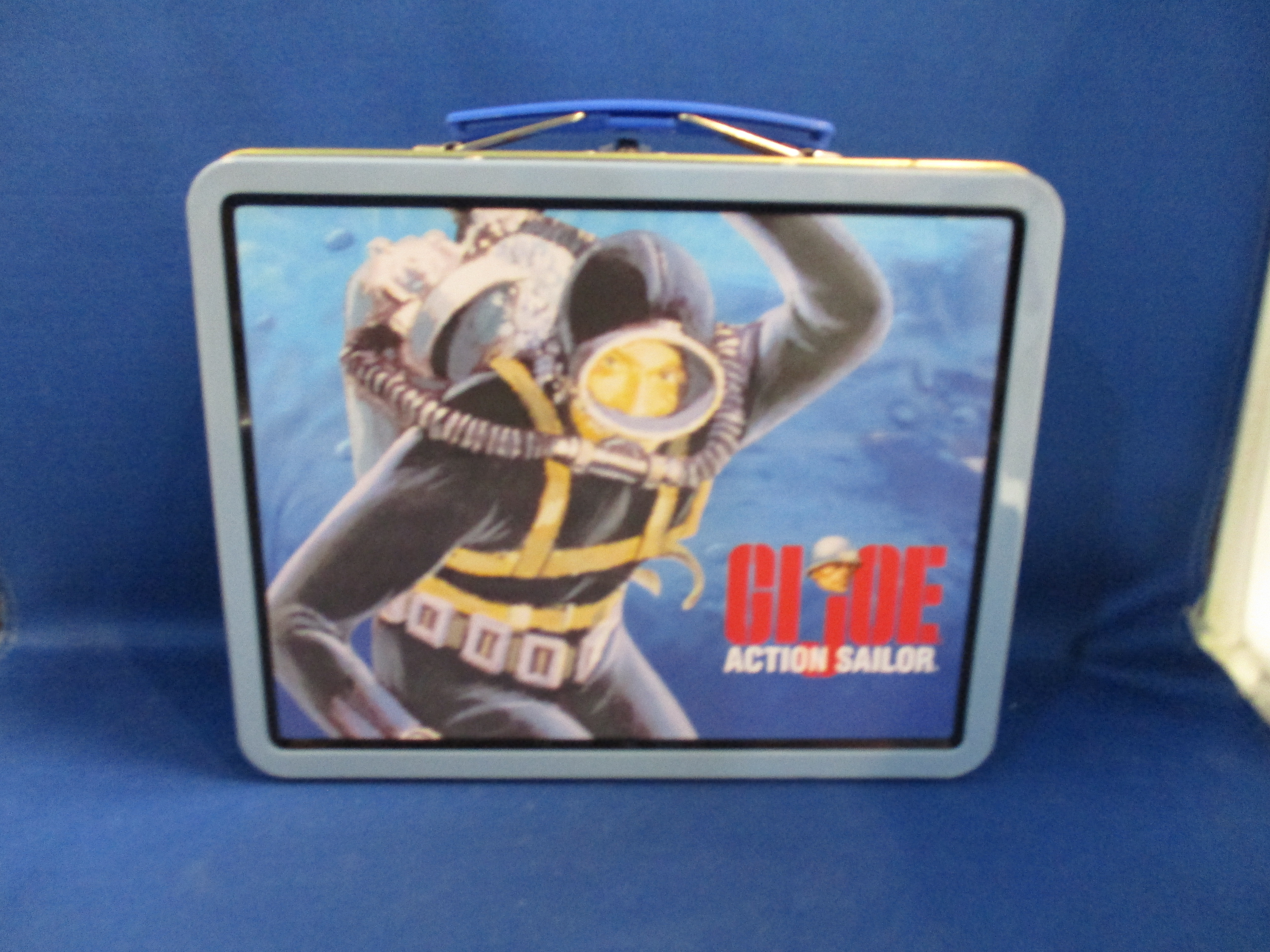 GI JOE 1998 Hasbro Action Sailor Metal Lunch Box