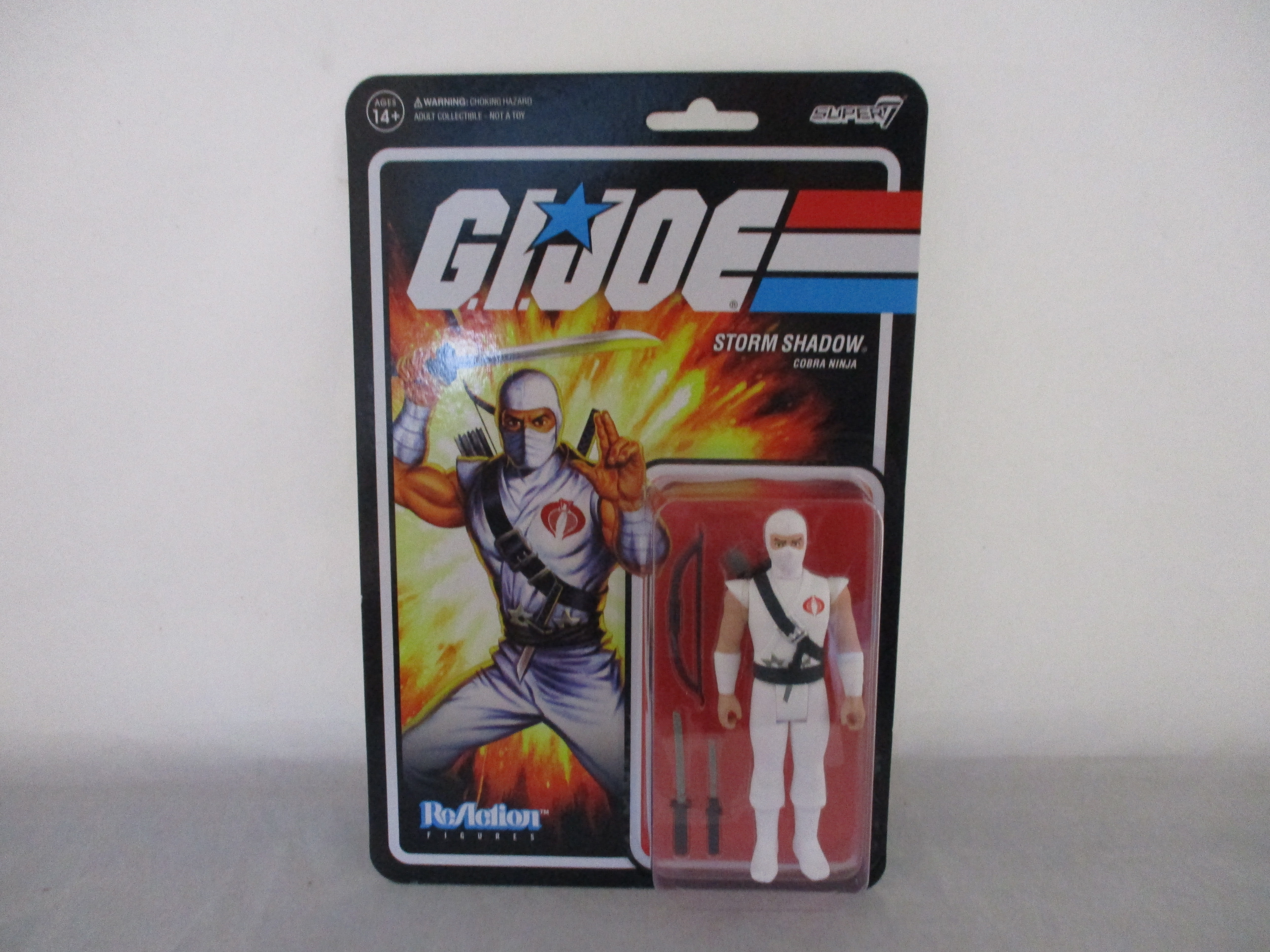 GI Joe Super 7 Reaction Storm Shadow