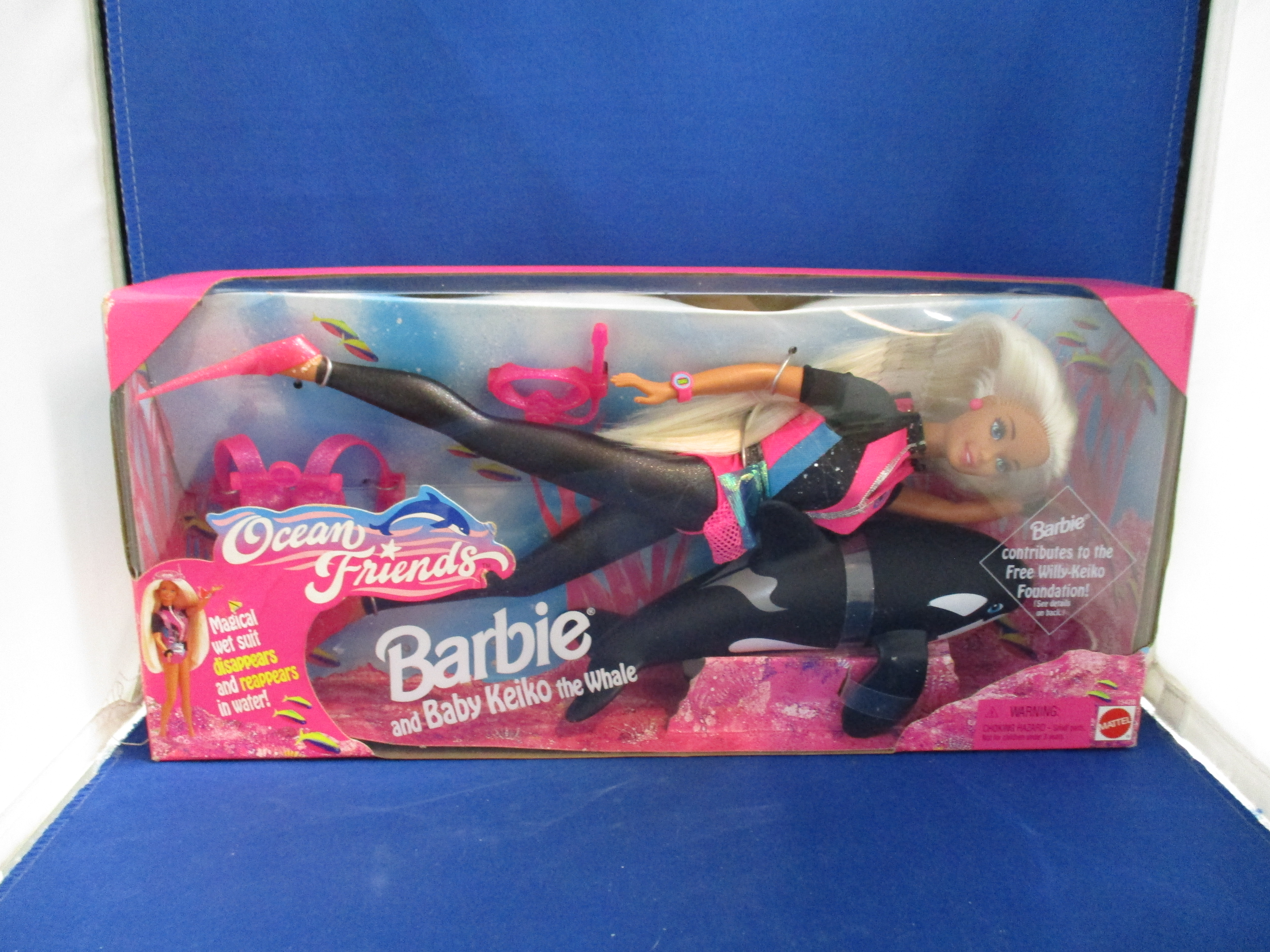 1996 Barbie And Baby Keiko The Whale #15428