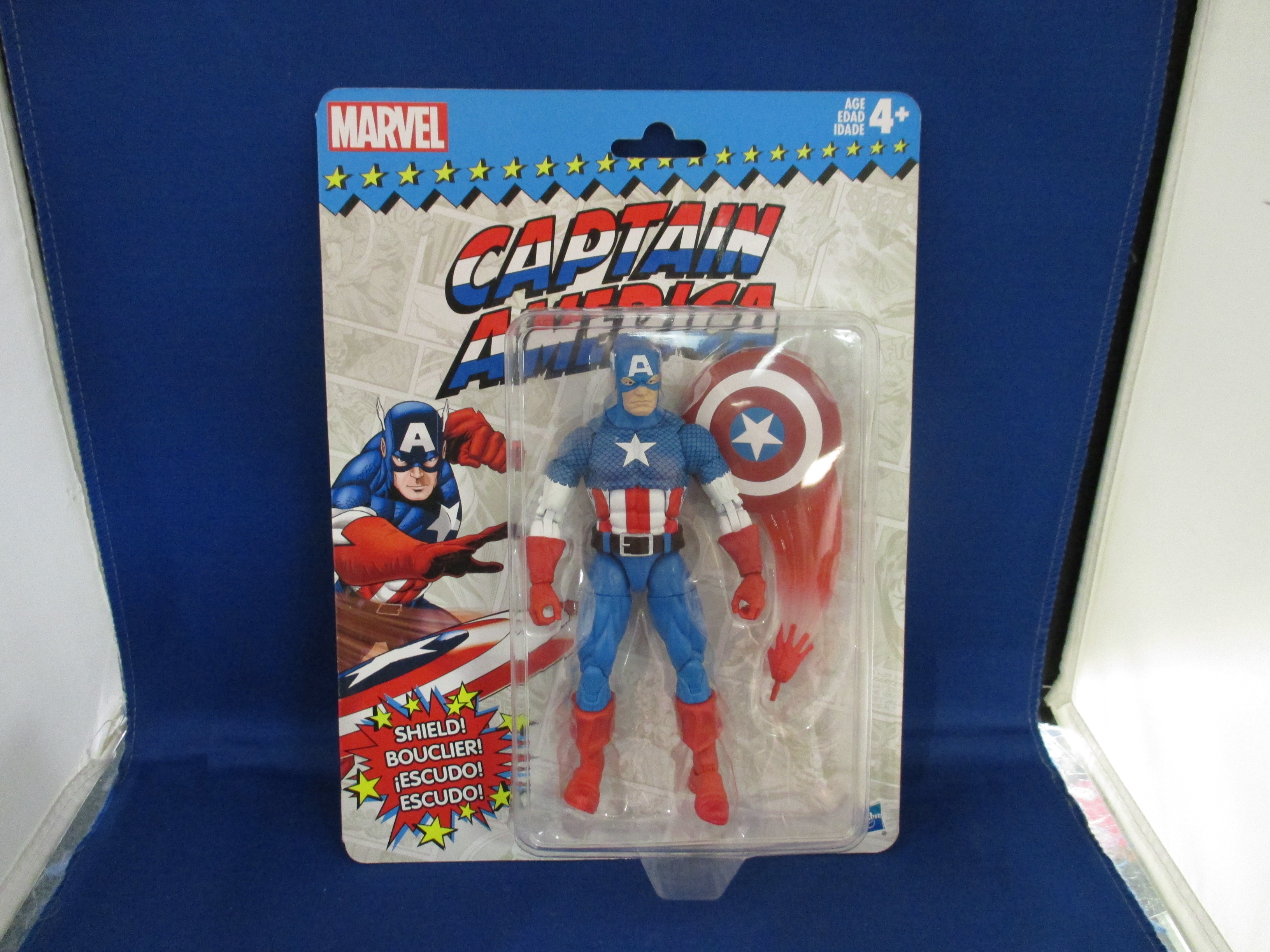 Marvel Legends Retro Card Classic Series Captain America