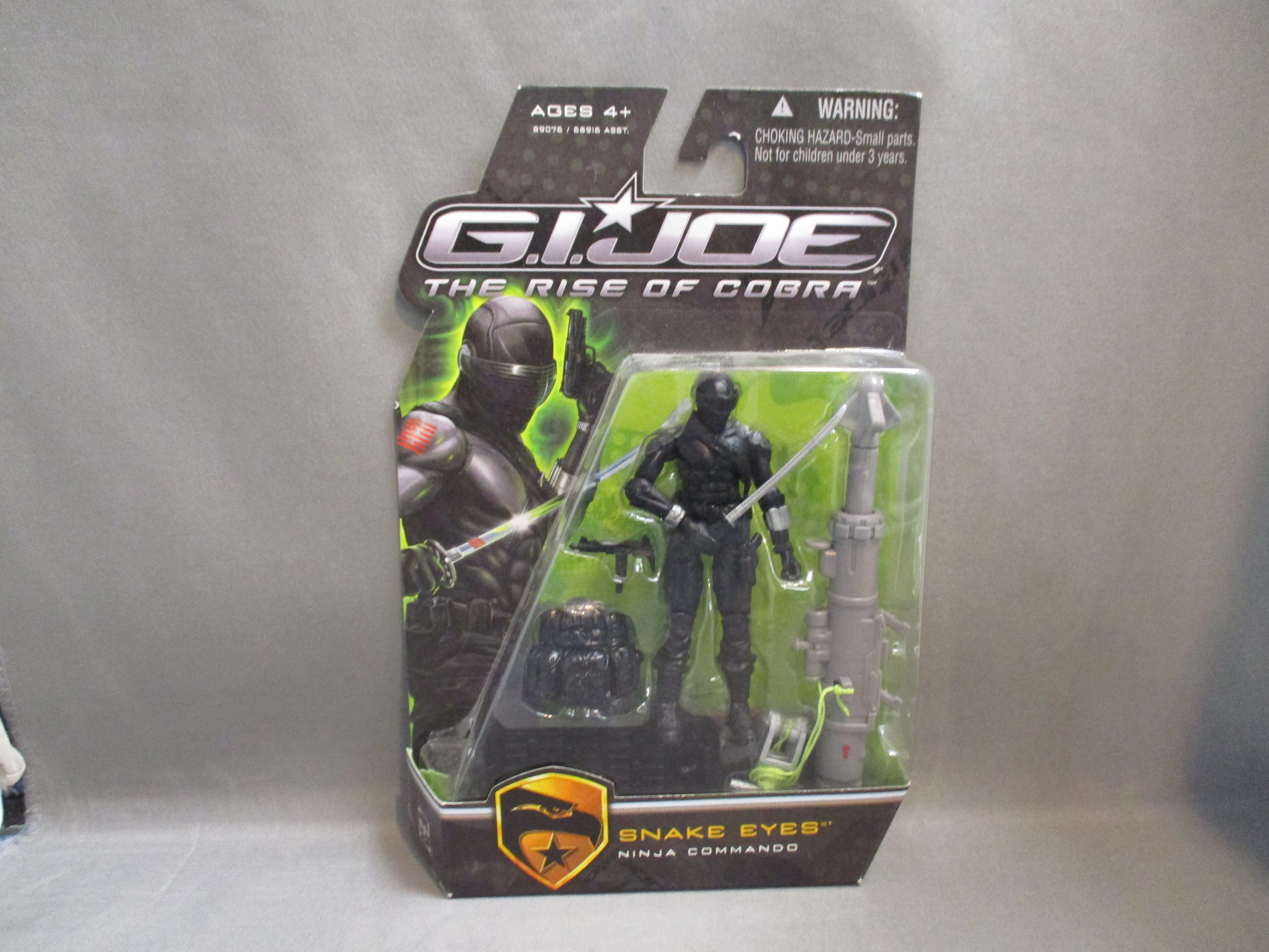 G.I.Joe ROC Snake Eyes Ninja Commando