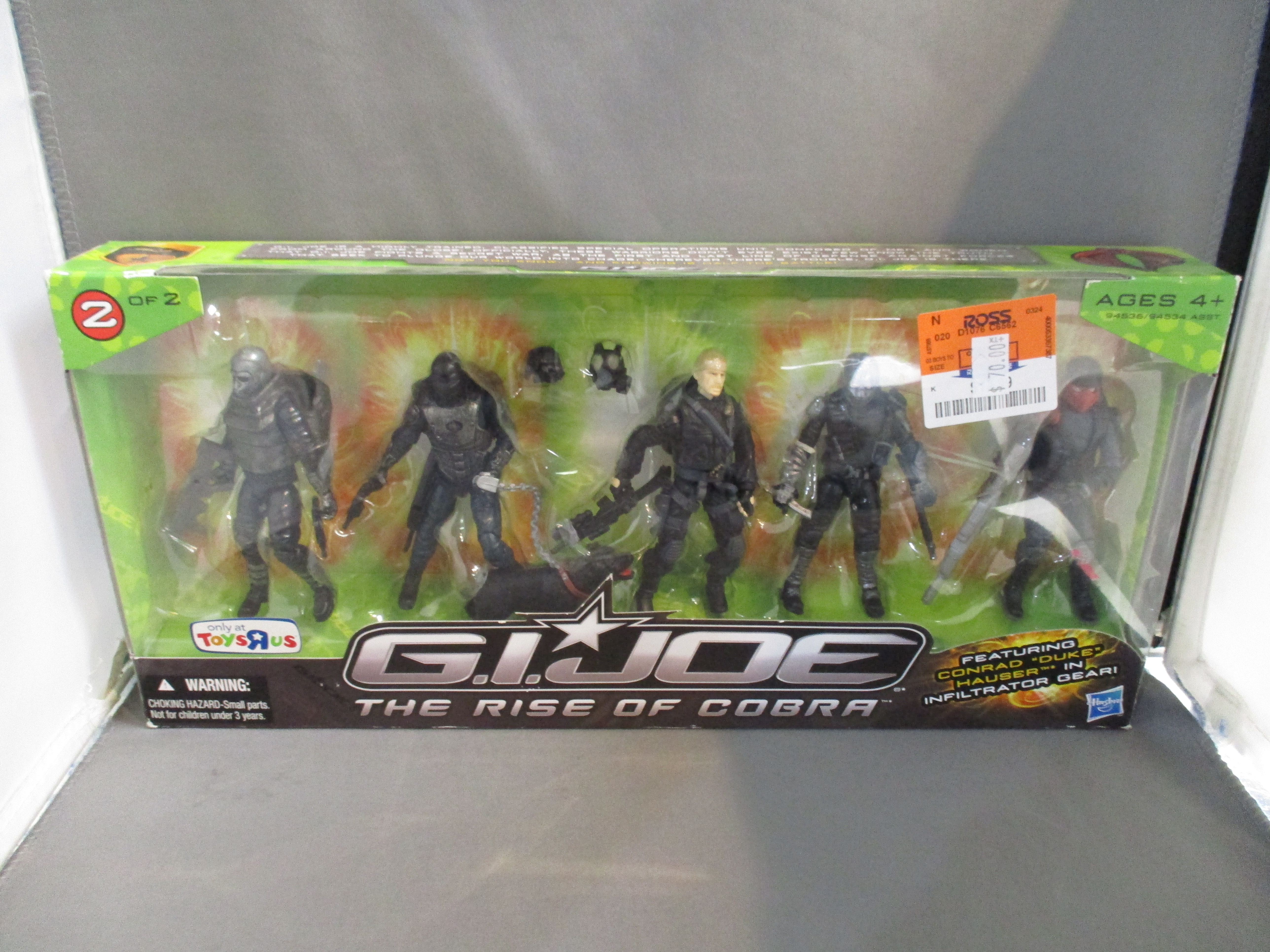 G.I. Joe Rise Of Cobra Toys R Us Exclusive