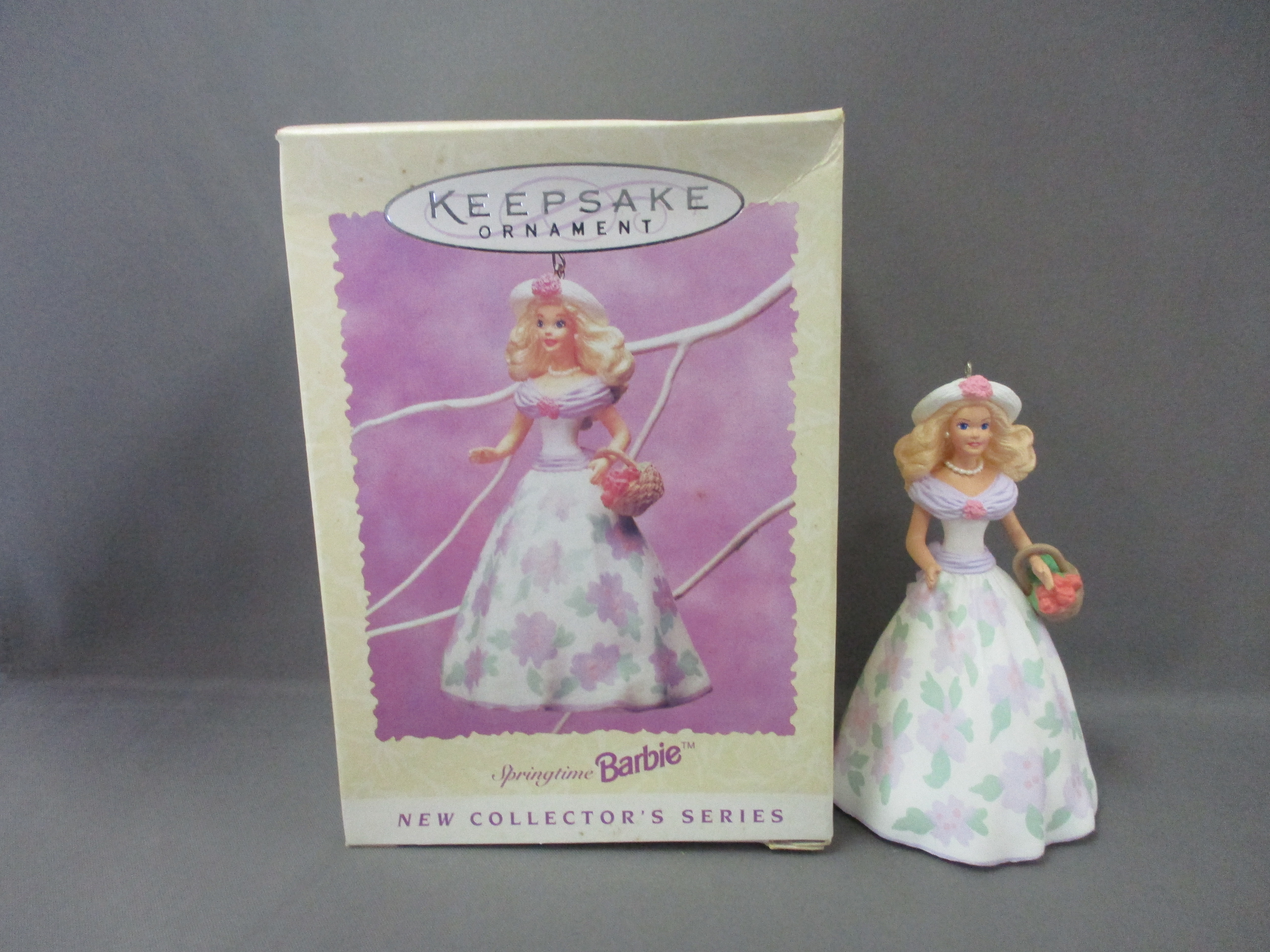 Hallmark Keepsake 1995 Spring Ornament Springtime Barbie #1