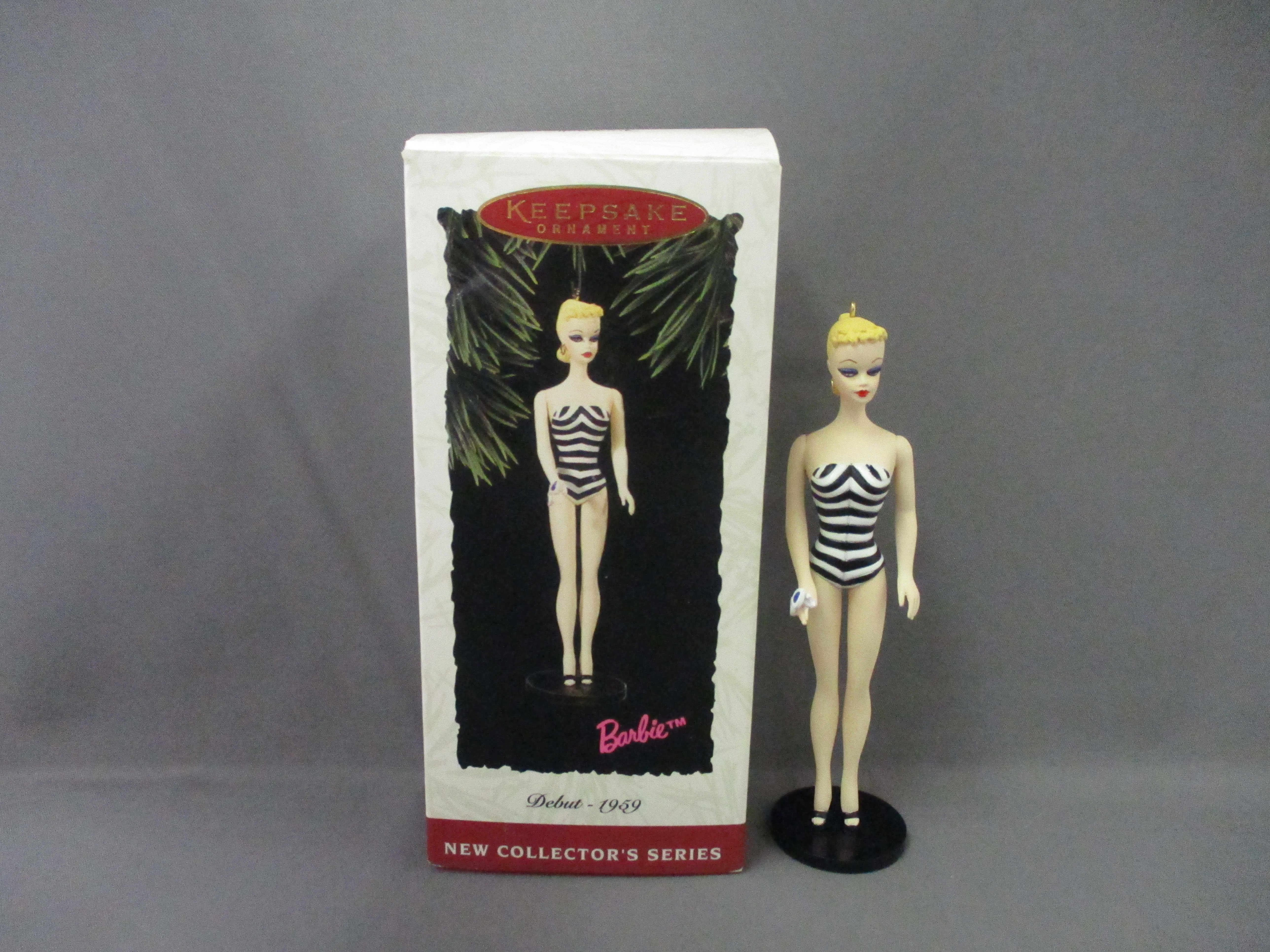 Hallmark Keepsake ornament BARBIE Debut 1959 #1 in Collector Series