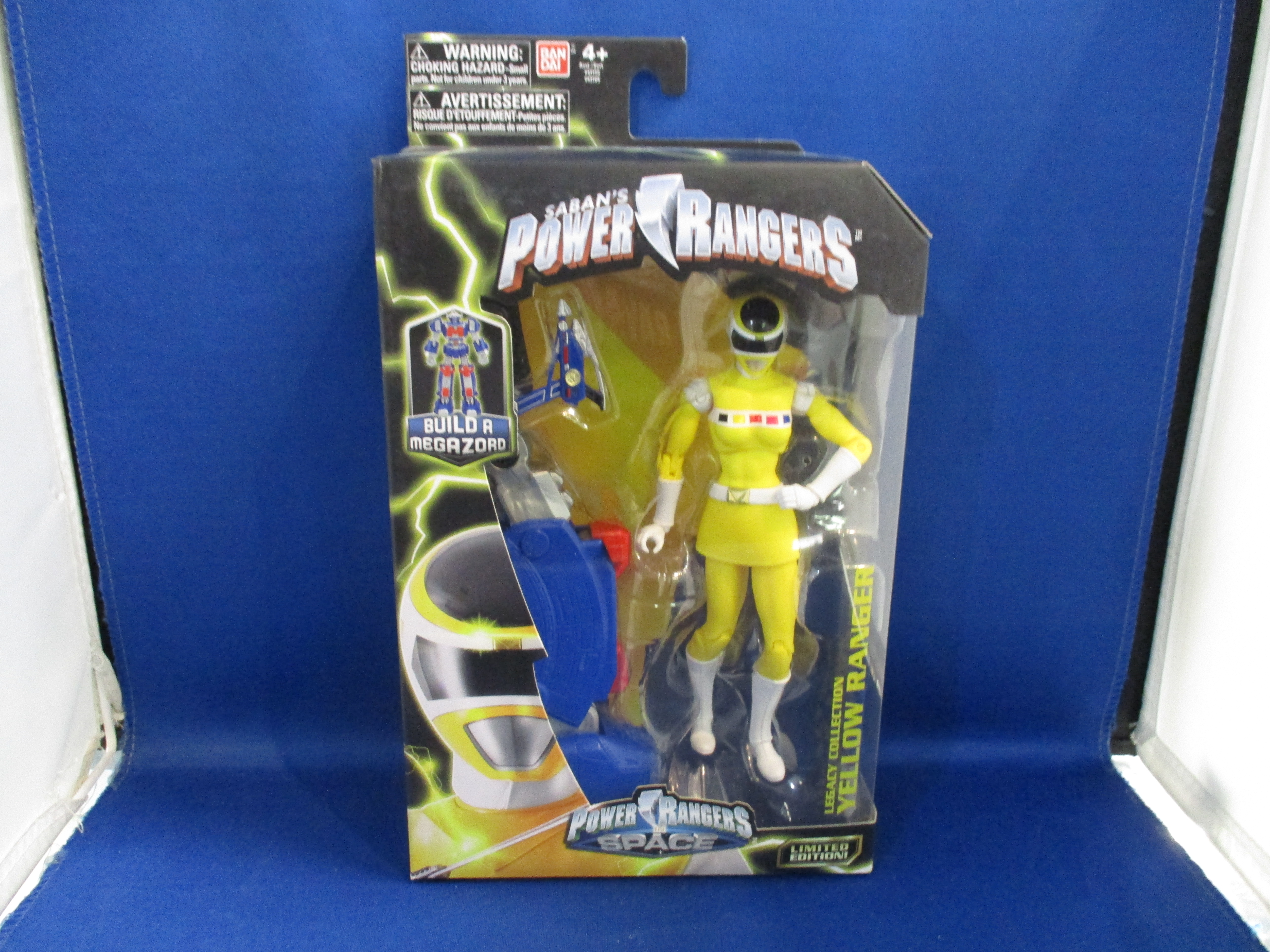 Power Rangers Legacy Collection In Space Yellow Ranger