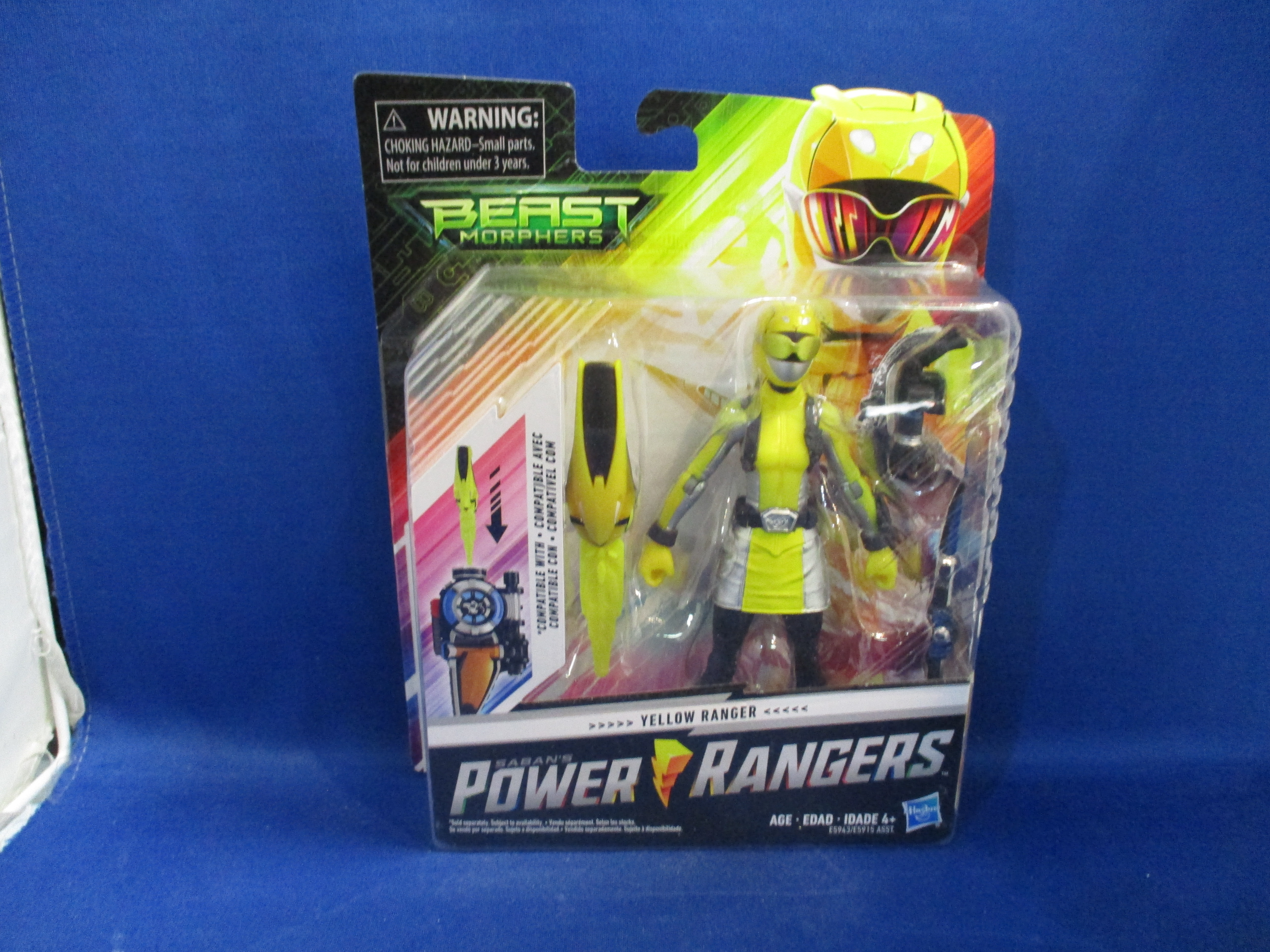 Power Rangers Beast Morphers Yellow Ranger