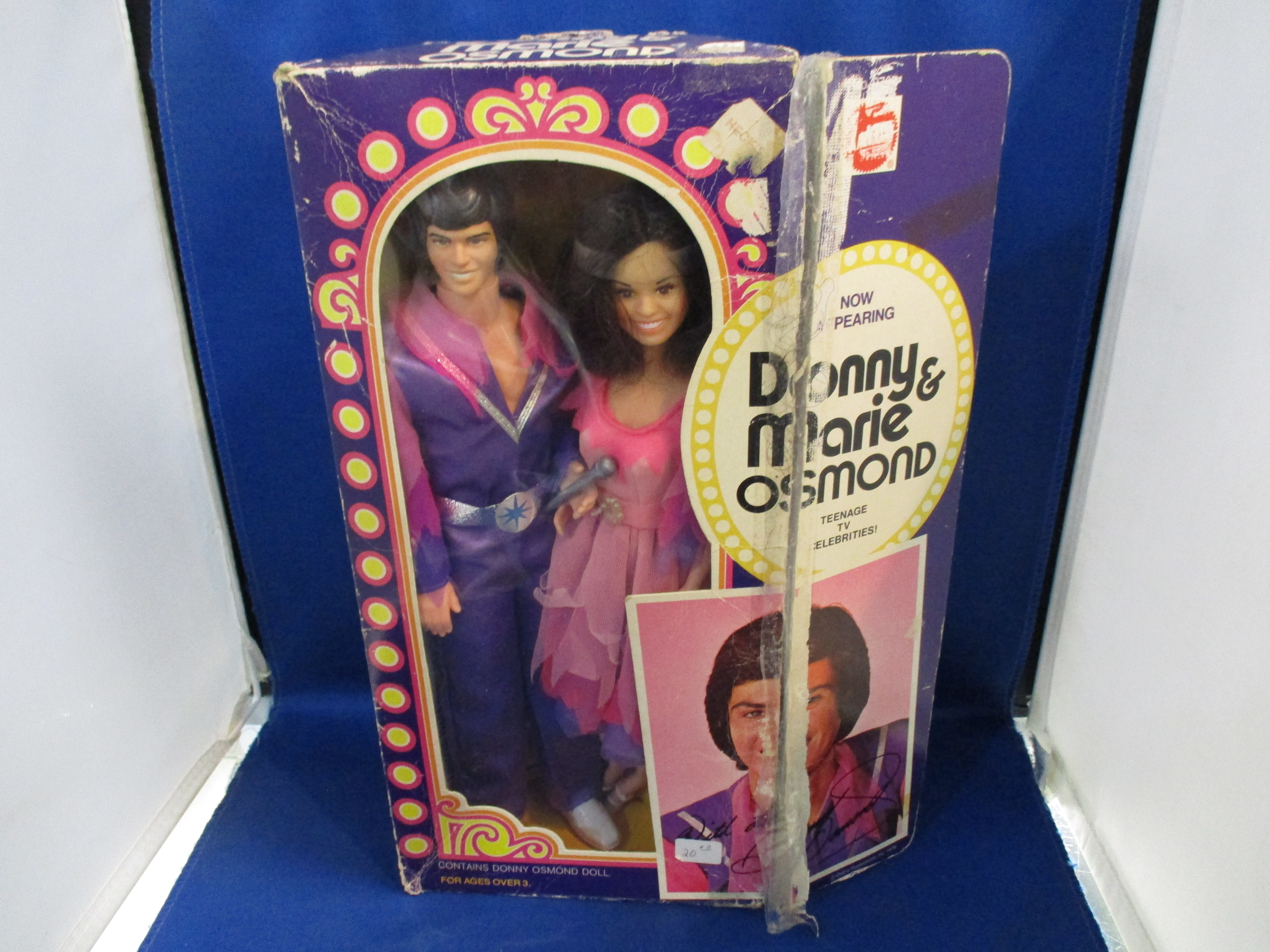 Vintage Mego Donny and Marie Osmond