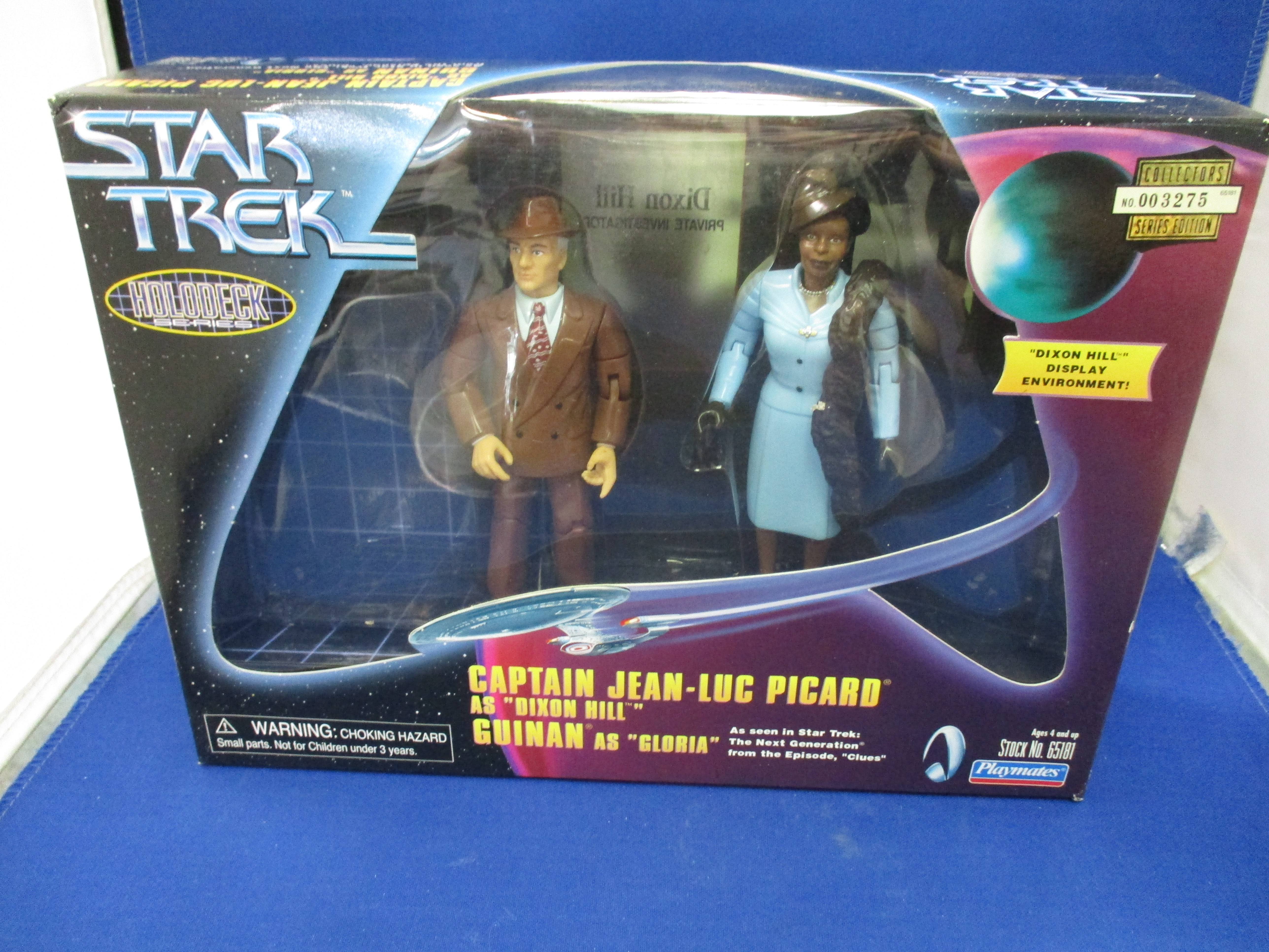 Star Trek Holodeck Series "Dixon Hill" Display Set