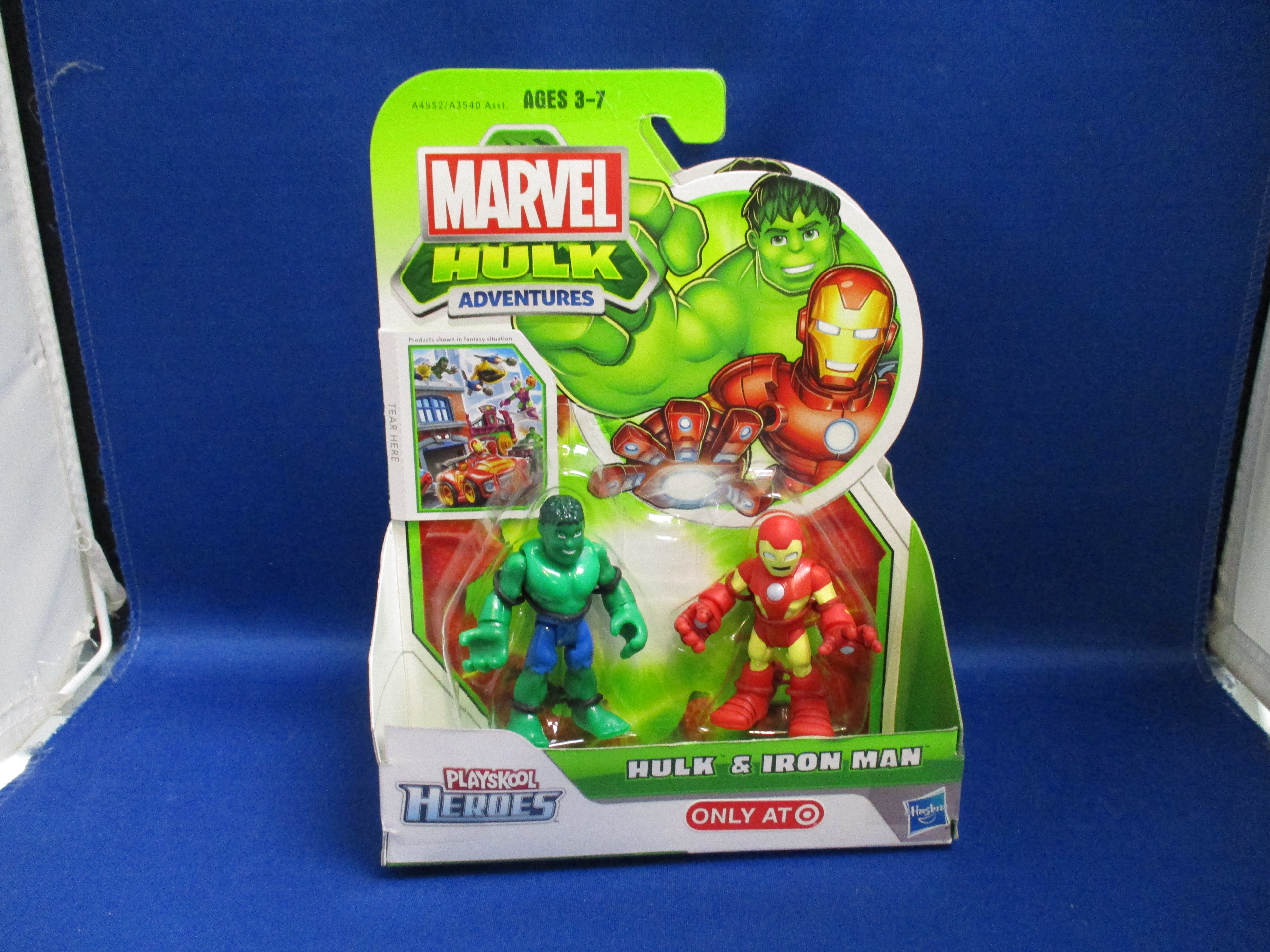 Playskool Heroes Marvel Hulk Adventures Hulk & Iron Man