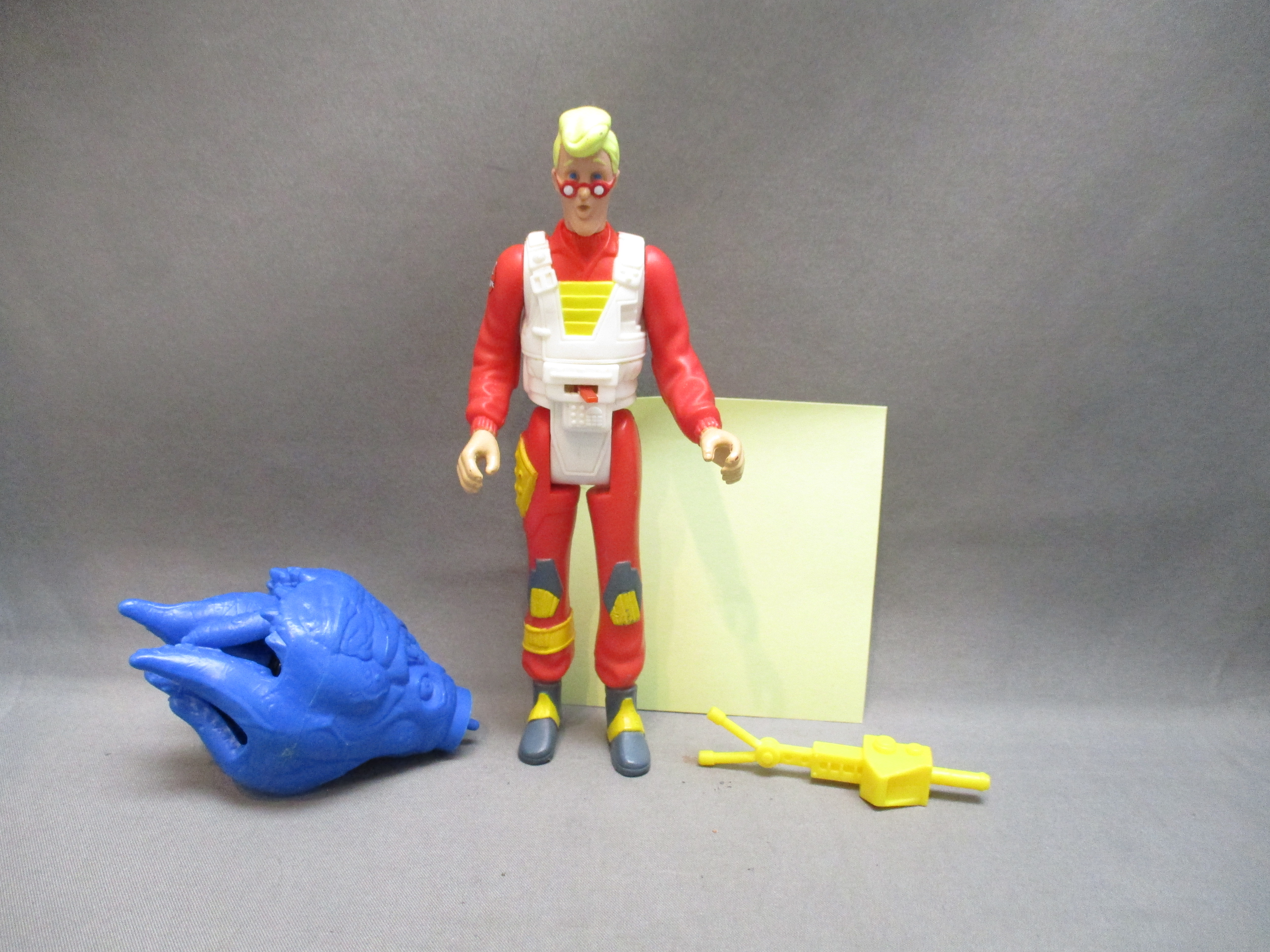 Ghostbusters Screaming Heroes Egon Spengler W/ Squid Squeal Ghost