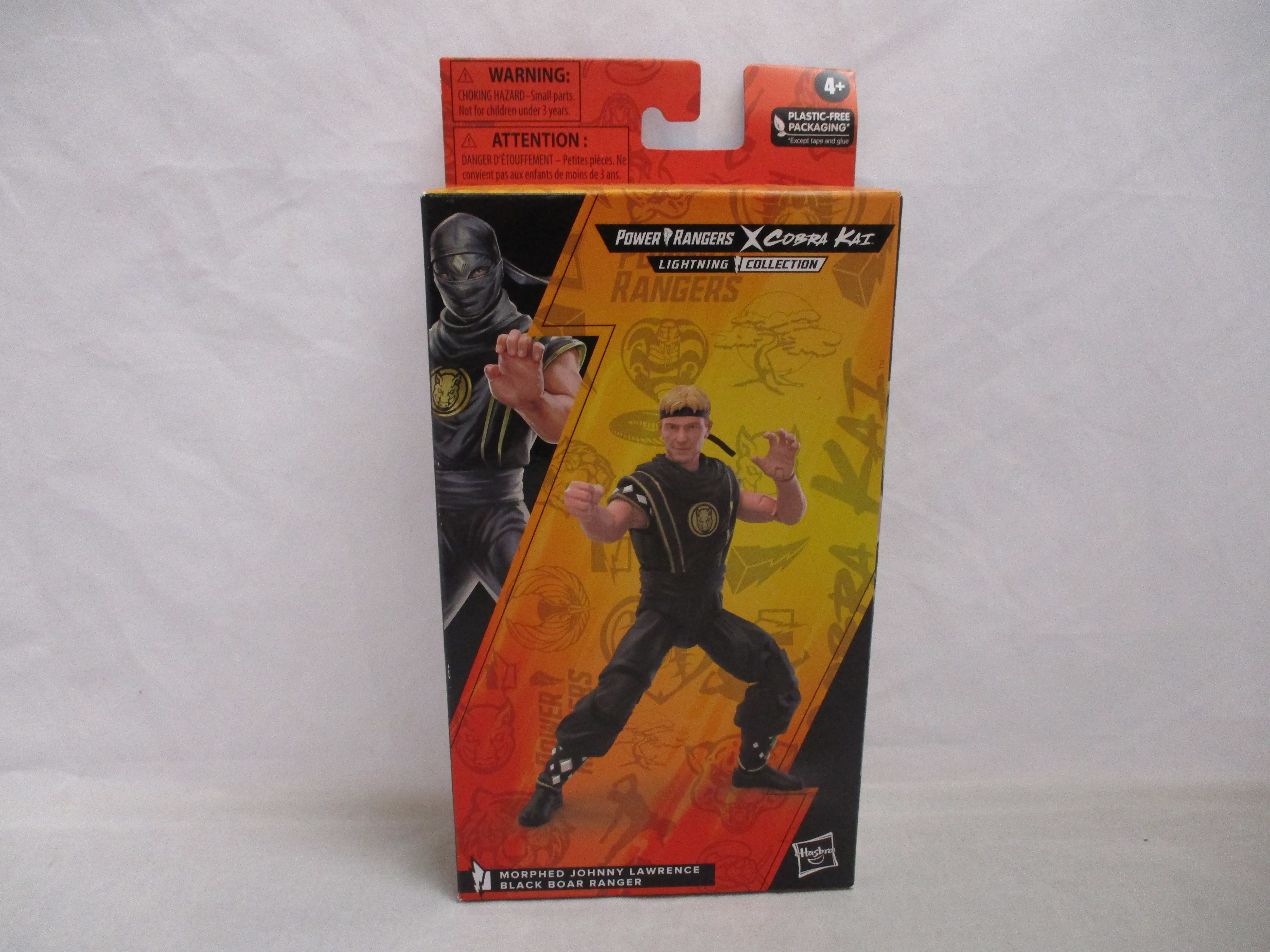 Power Rangers Lightning Collection X Cobra Kai Morphed Johnny Lawrence Black Boar Ranger