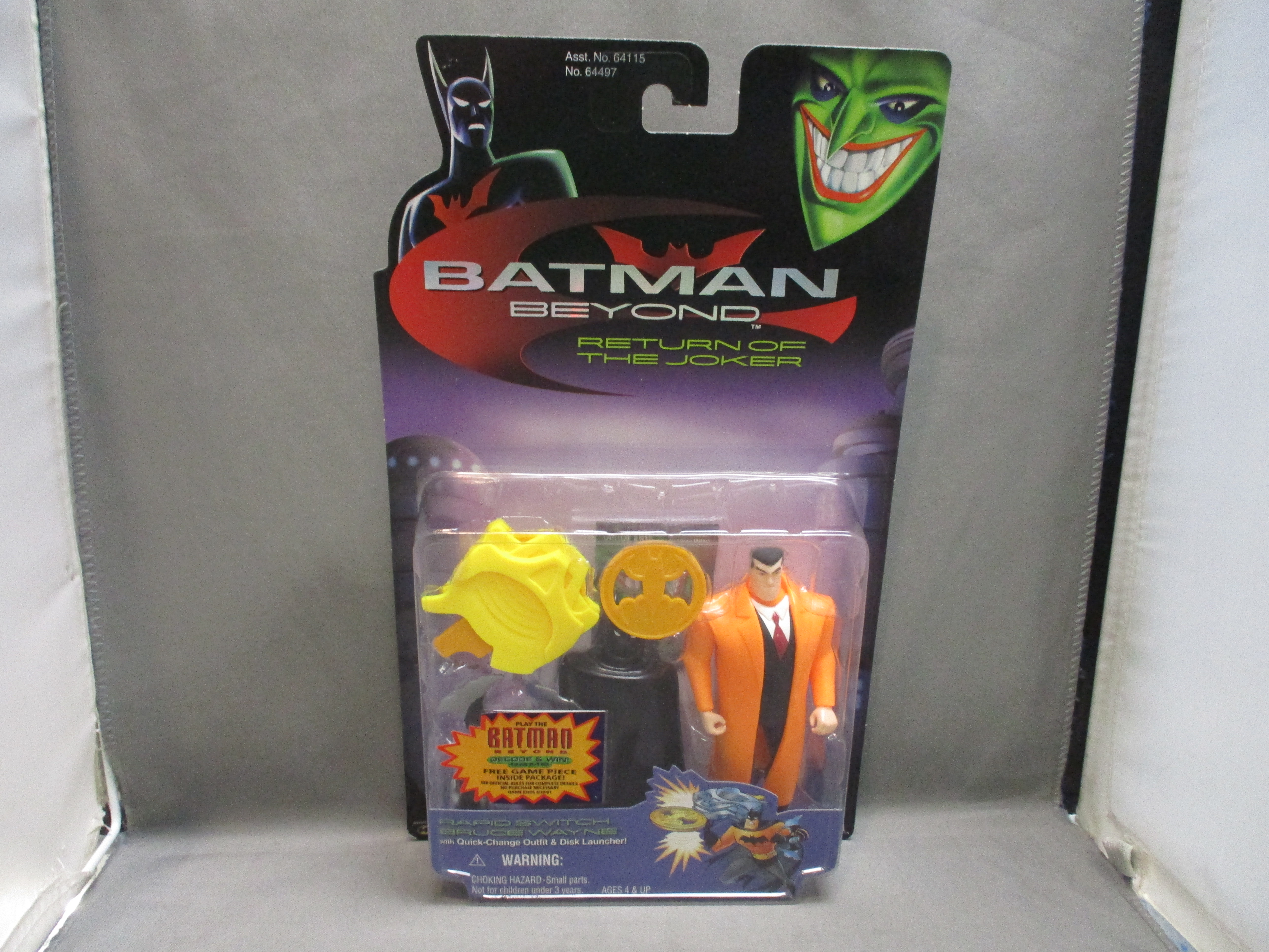 Hasbro Batman Beyond Rapid Switch Bruce Wayne