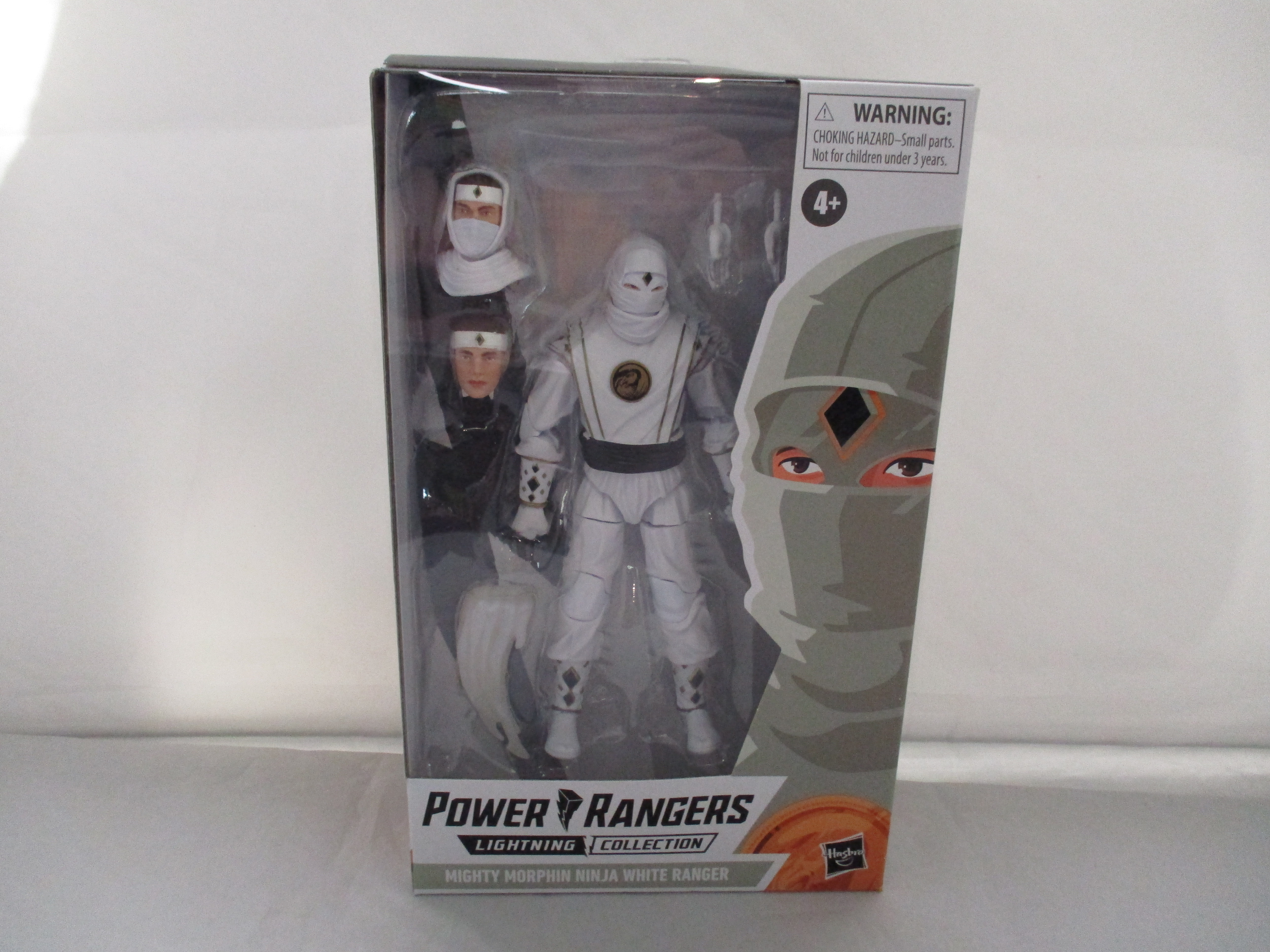 Power Rangers Lightning Collection Mighty Morphin Ninja White Ranger