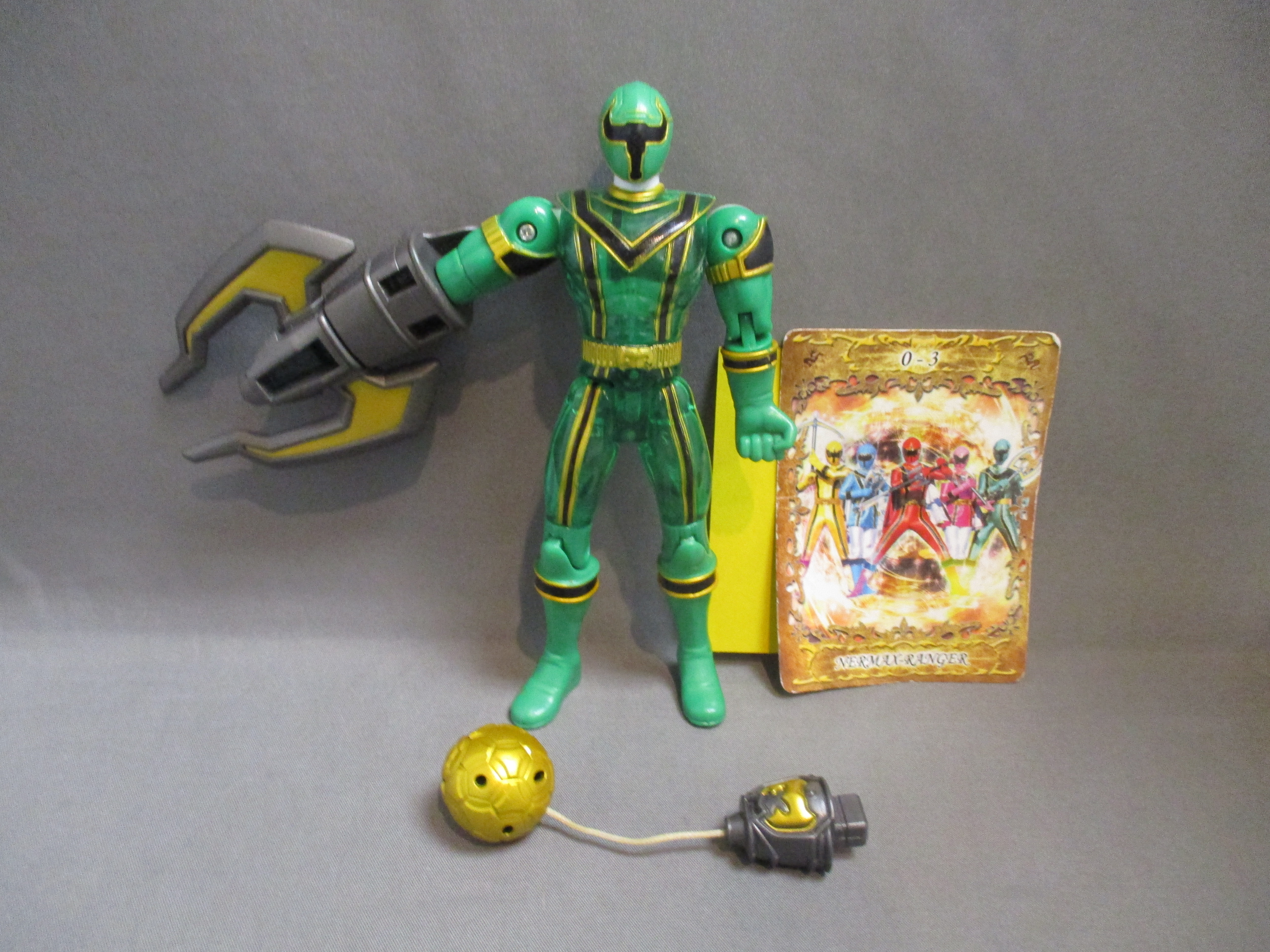 Mystic Force Green Crystal Power Ranger