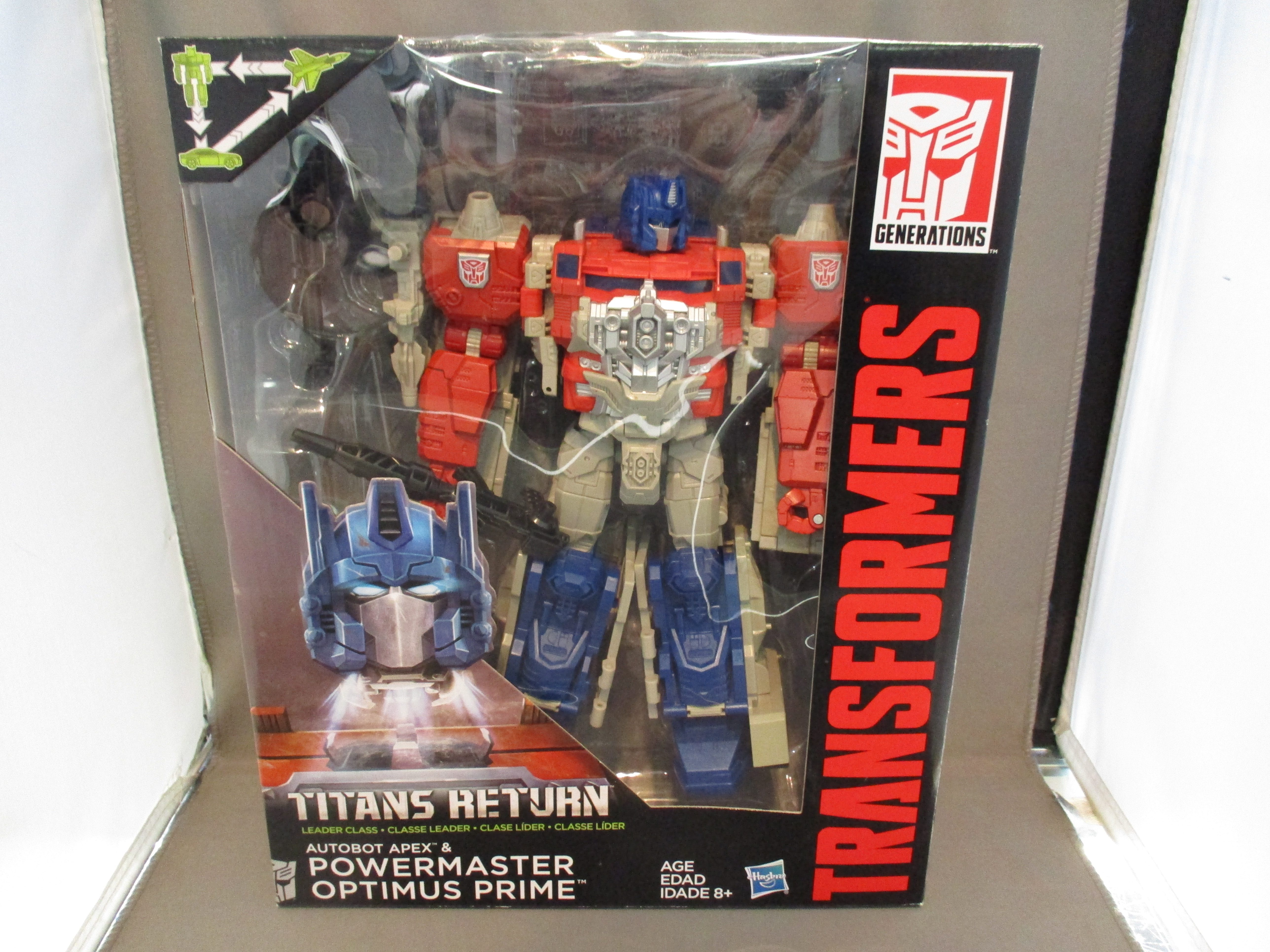Titans Return Autobot Apex & Powermaster Optimus Prime