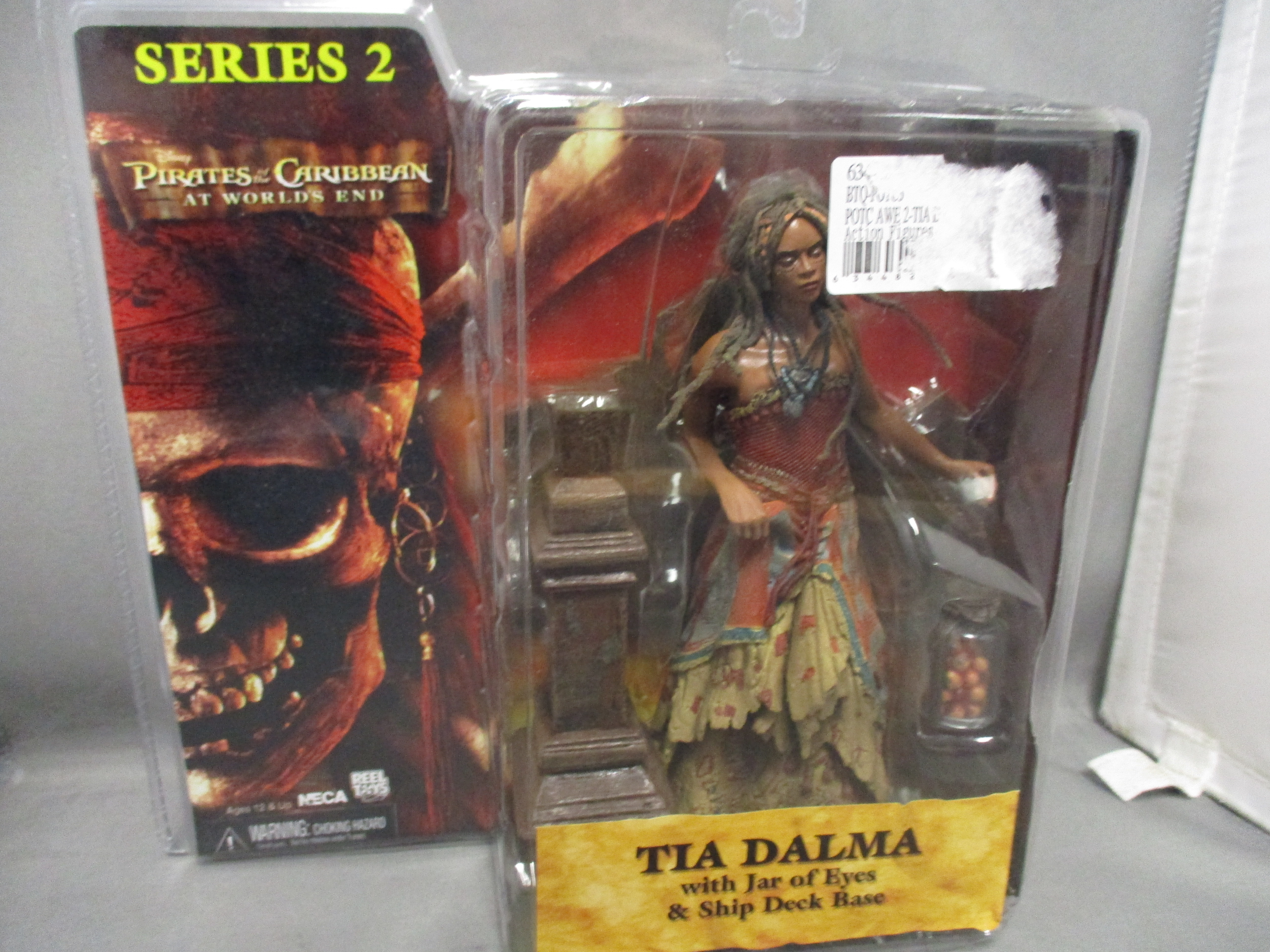 Neca Reel Toys Pirates Of The Caribbean Tia Dalma