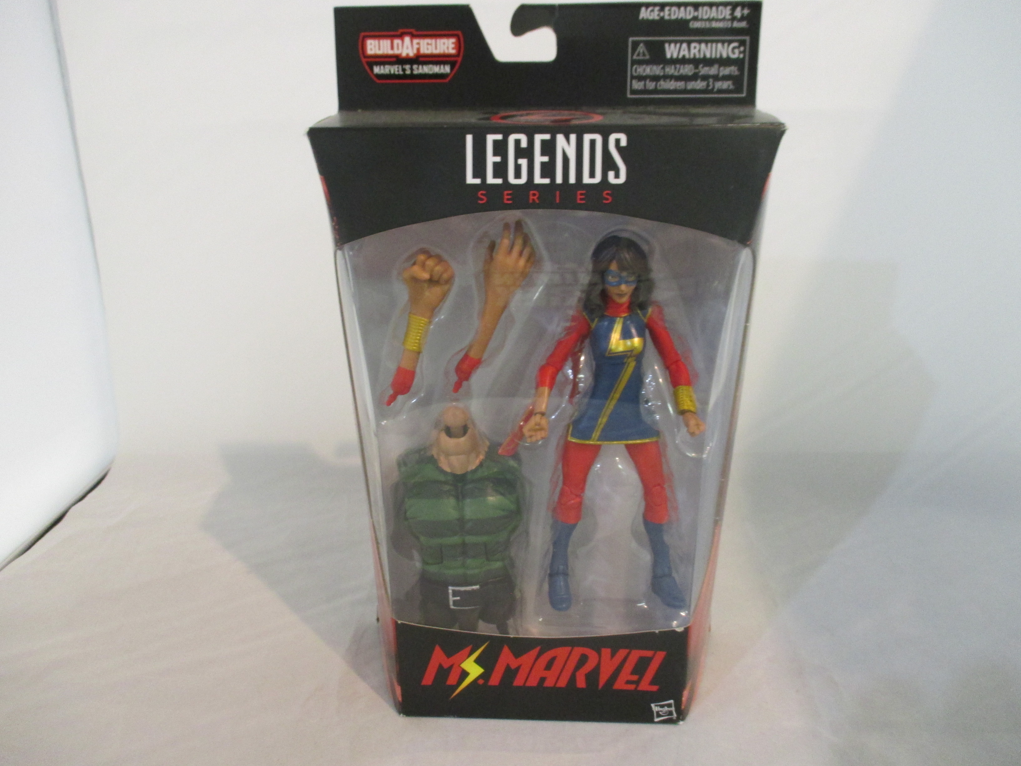 Marvel Legends Ms. Marvel Sandman Wave