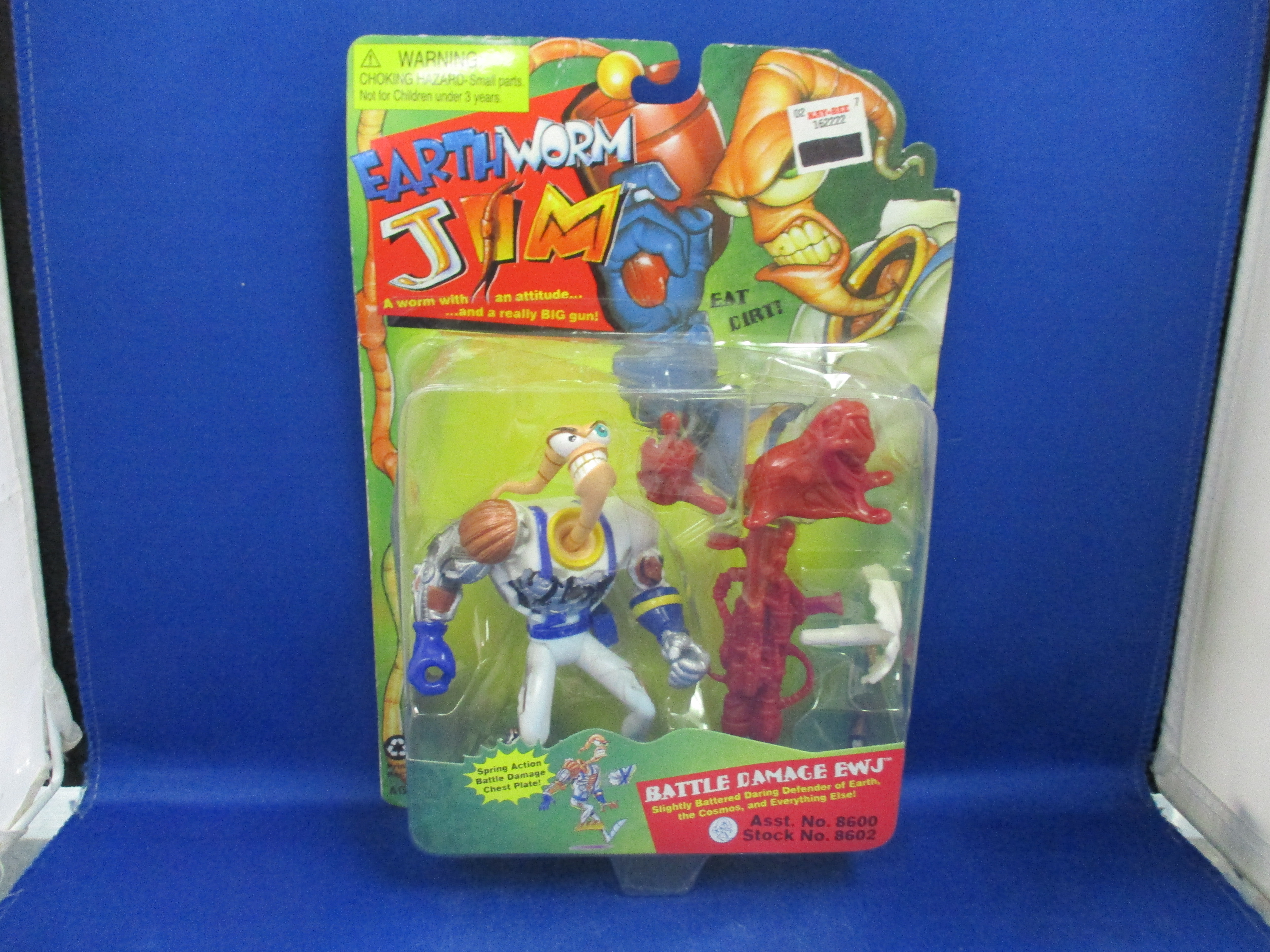 Earthworm Jim Battle Damage EWJ