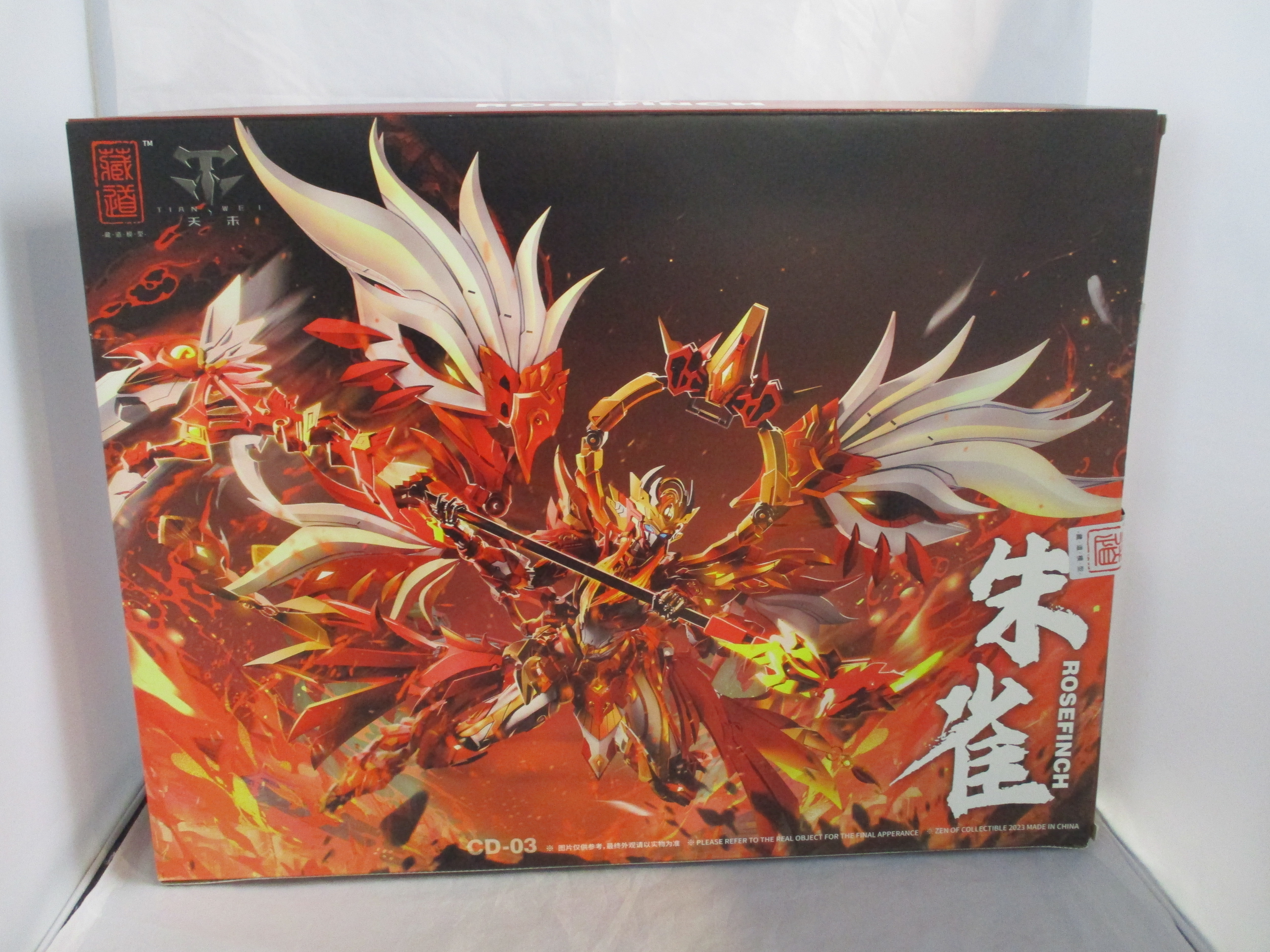 Zen Of Collectible CD-03 Four Holy Beasts Vermillion Bird Alloy